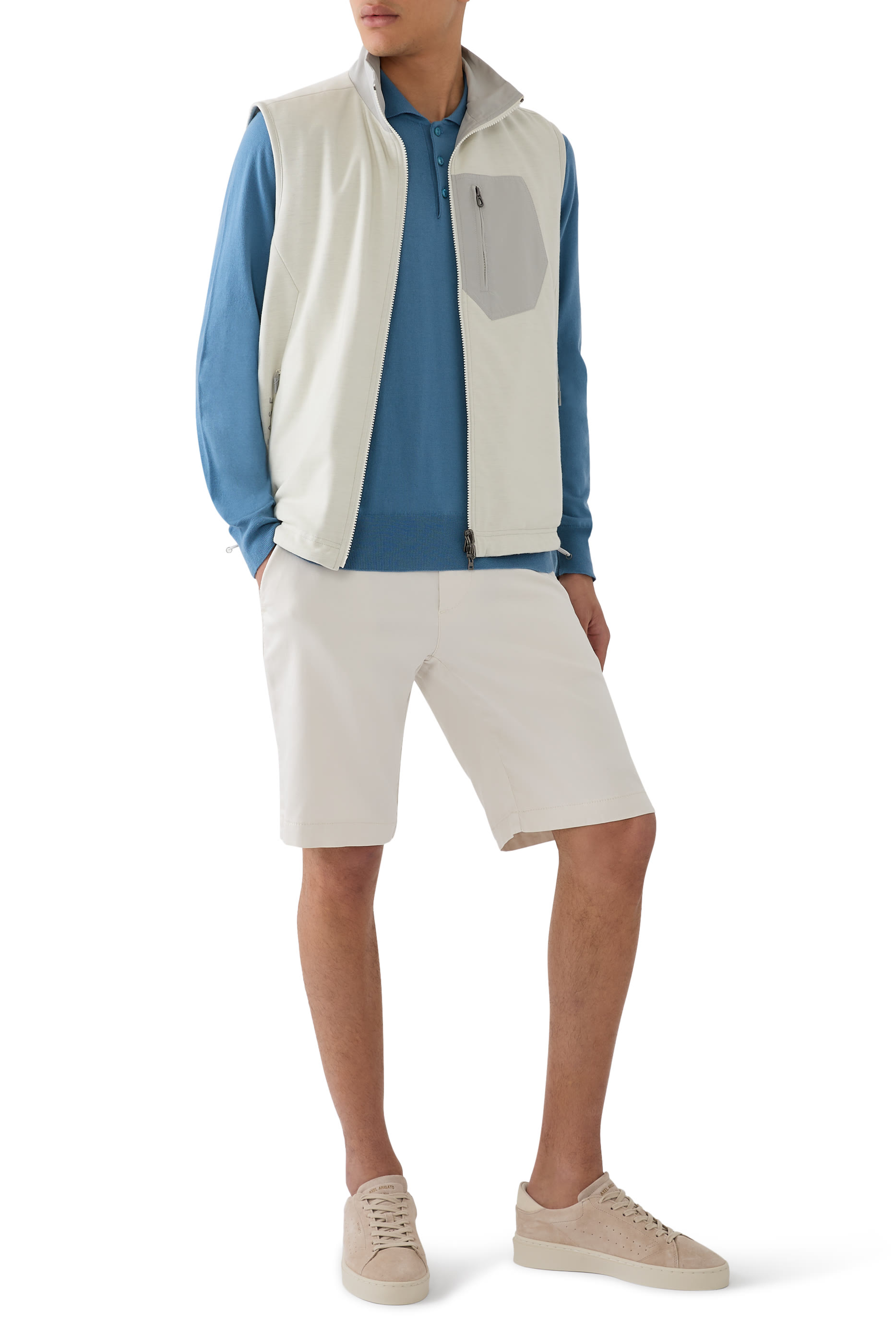 قميص بولو منسوج