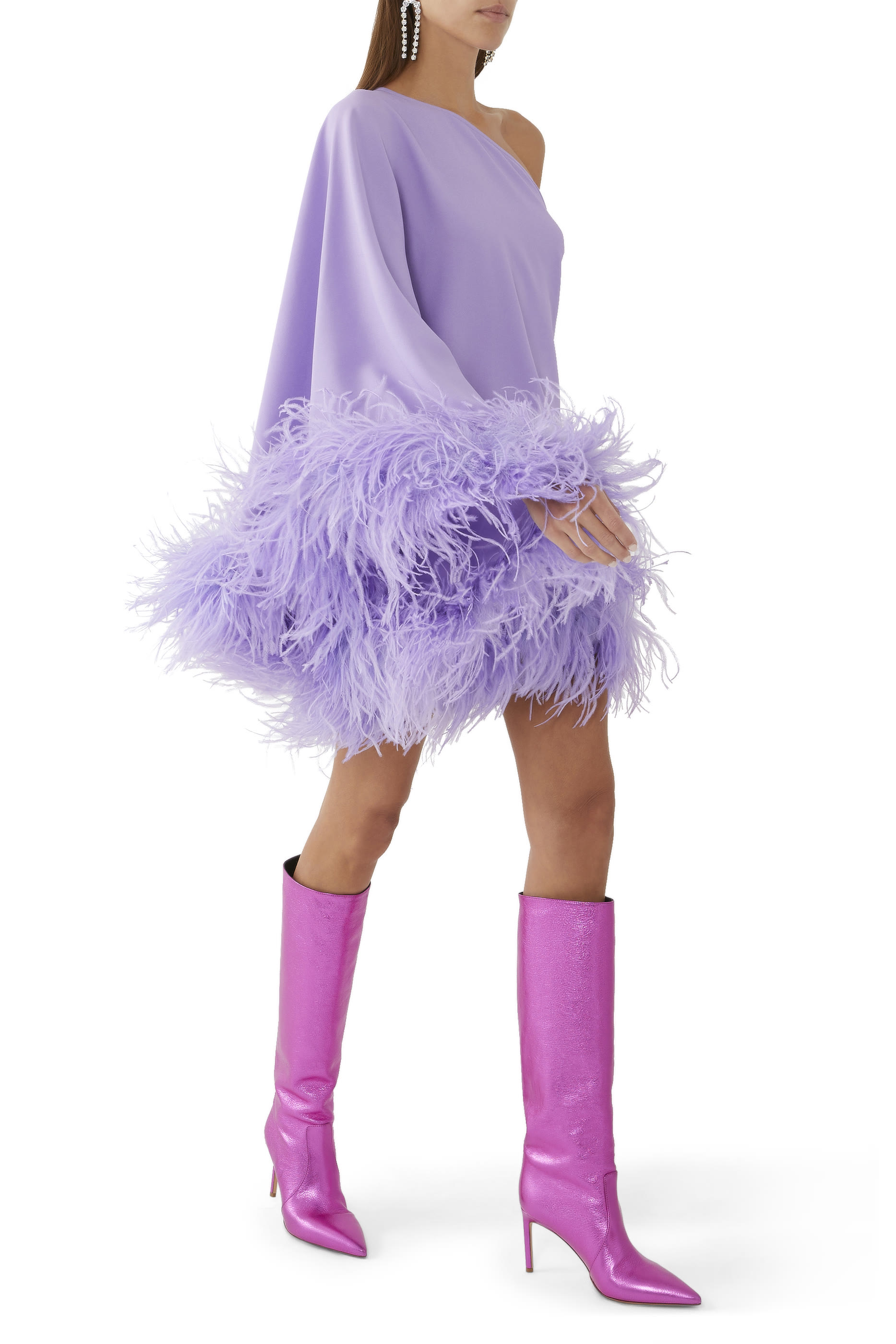 فستان بيكولو أوبود مزين بريش