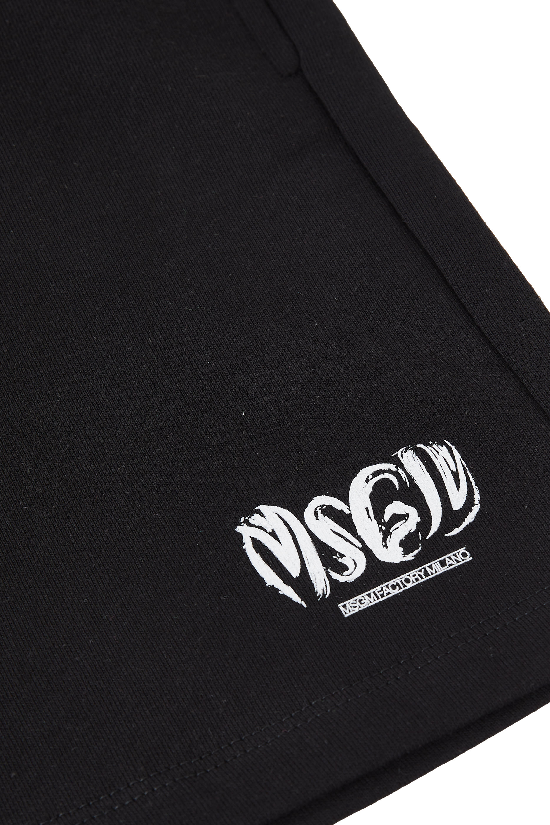 شورت رياضي بطبعات شعار الماركة للأطفال