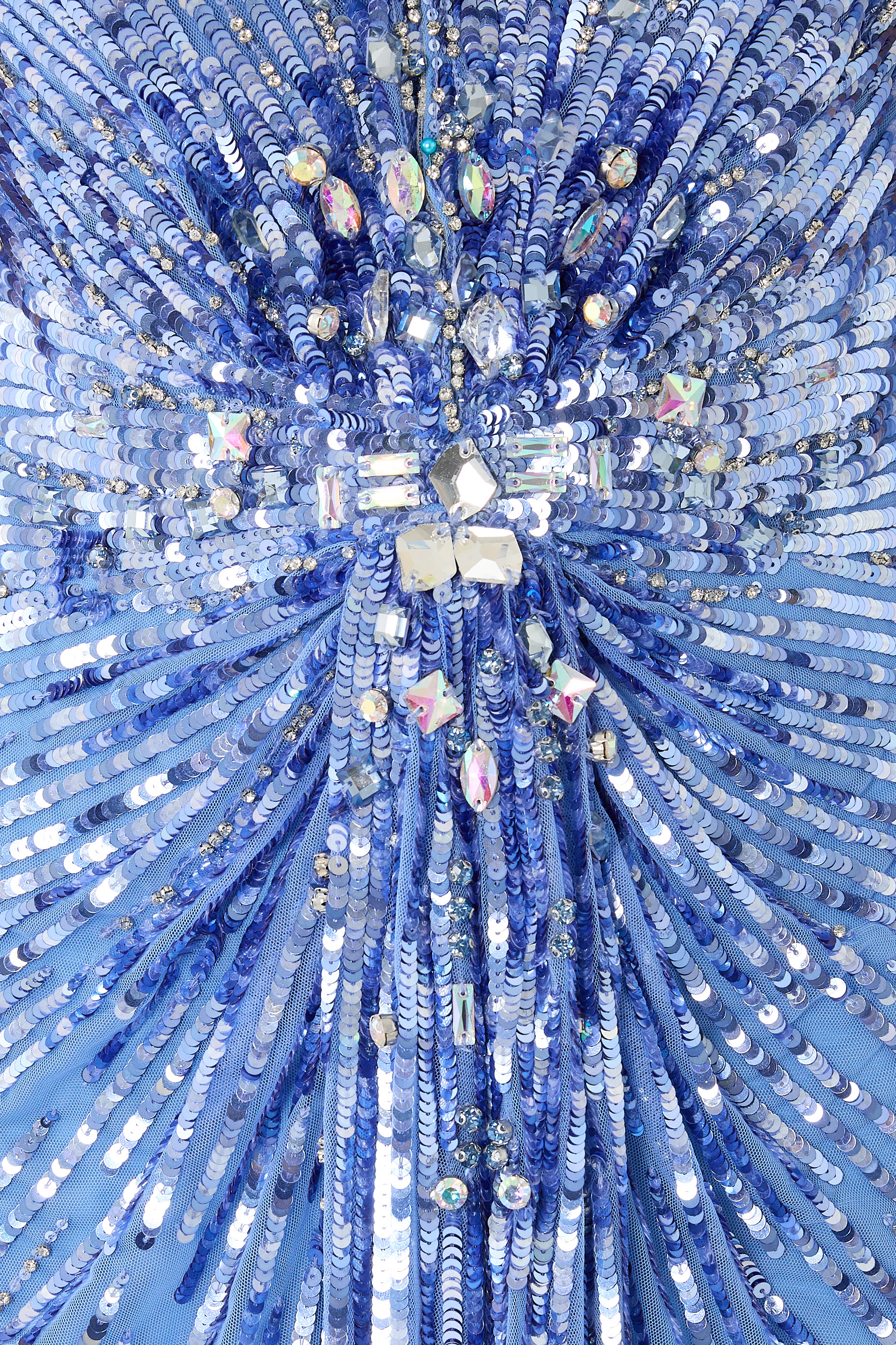 فستان سهرة جولد فنجر بكاب بلونين