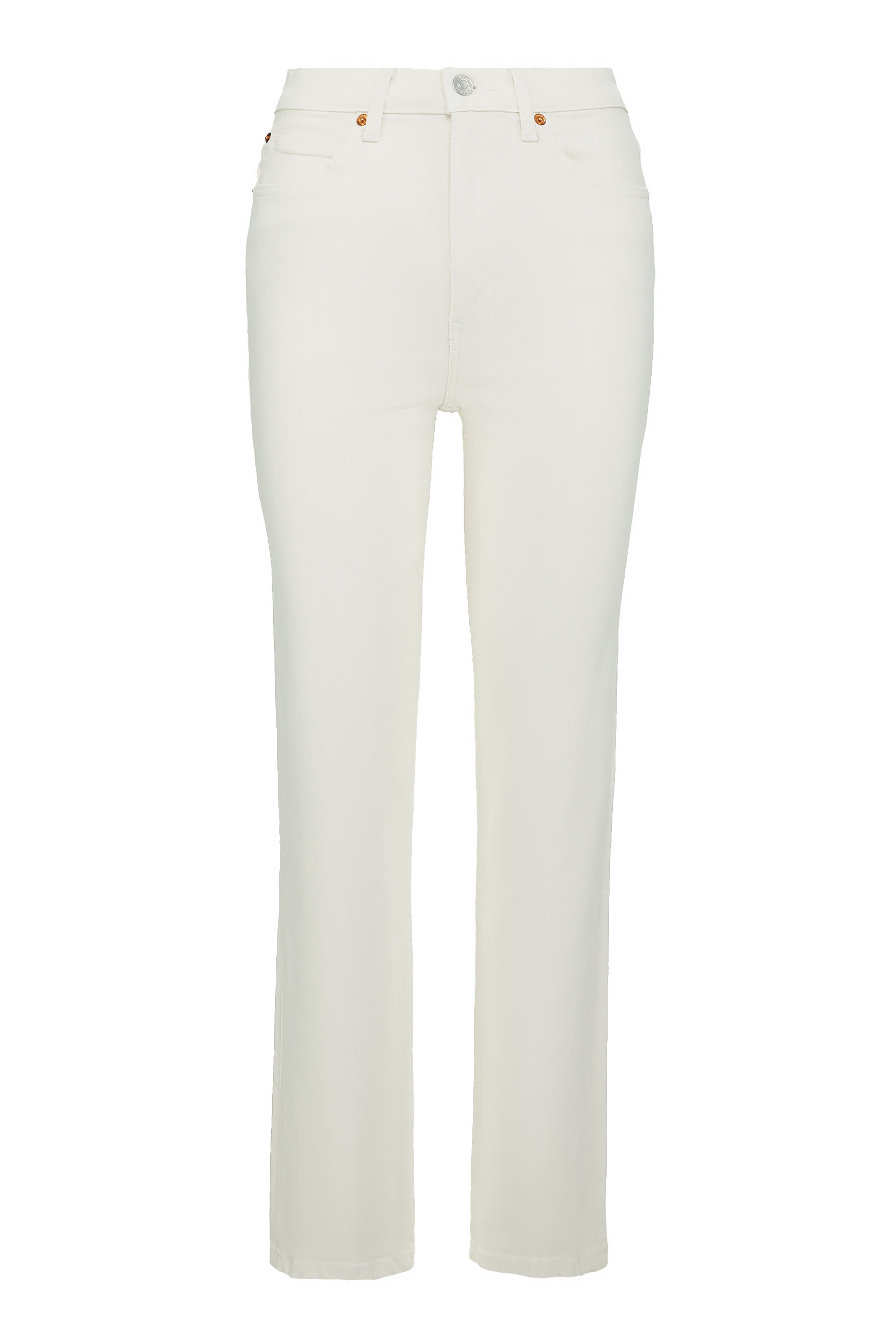 بنطال جينز بخصر مرتفع