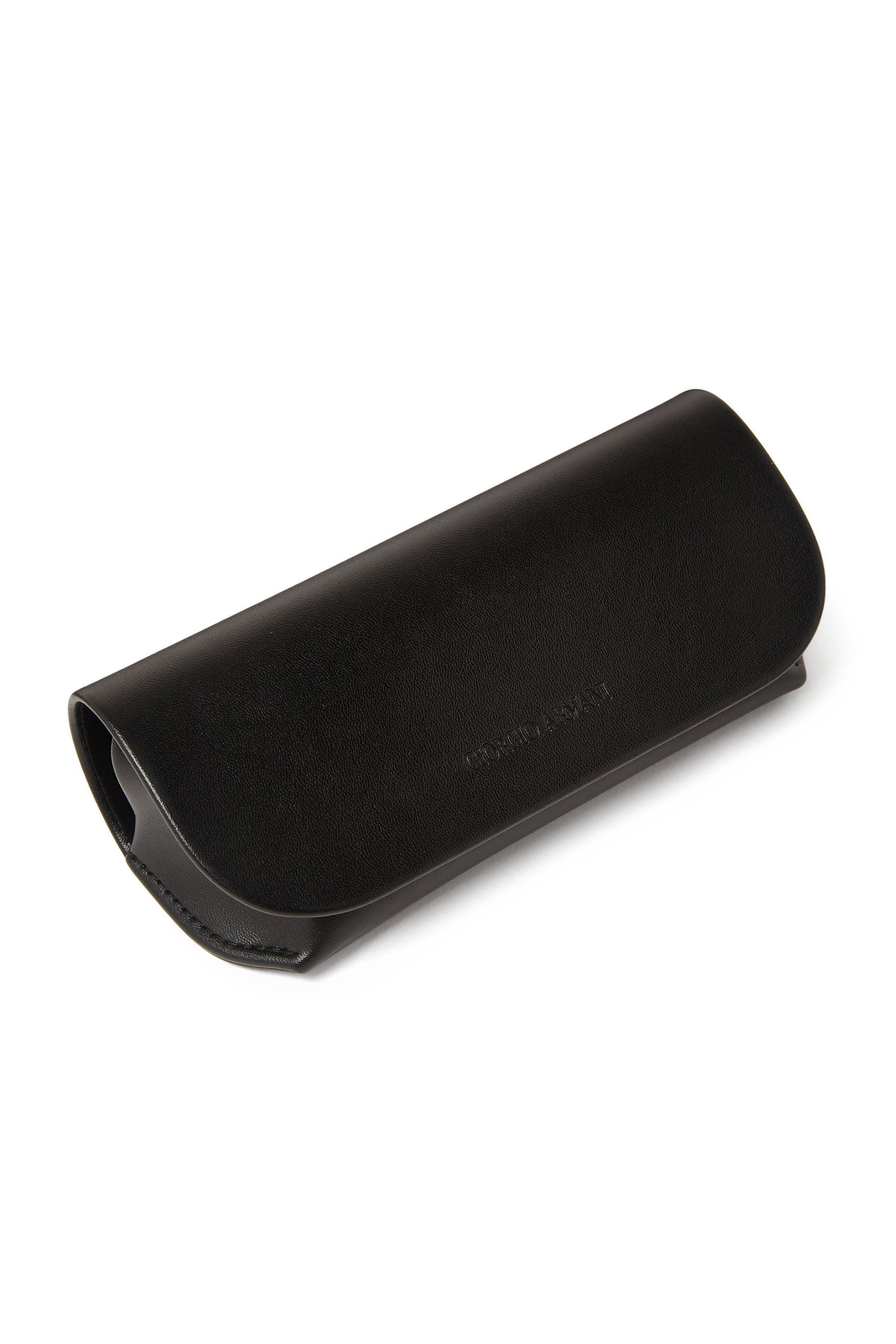 نظارة شمسية بإطار مستطيل وشعار الماركة