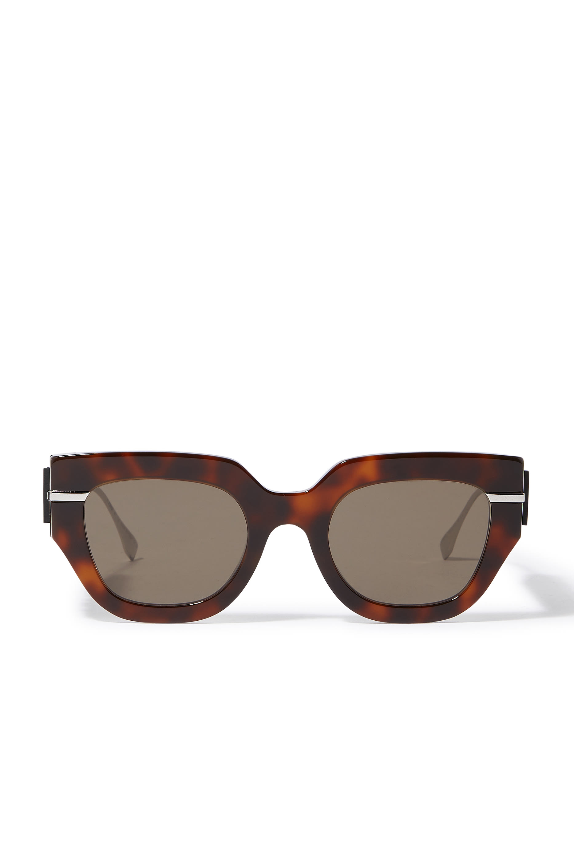 نظارة شمسية مربعة بشعار الماركة