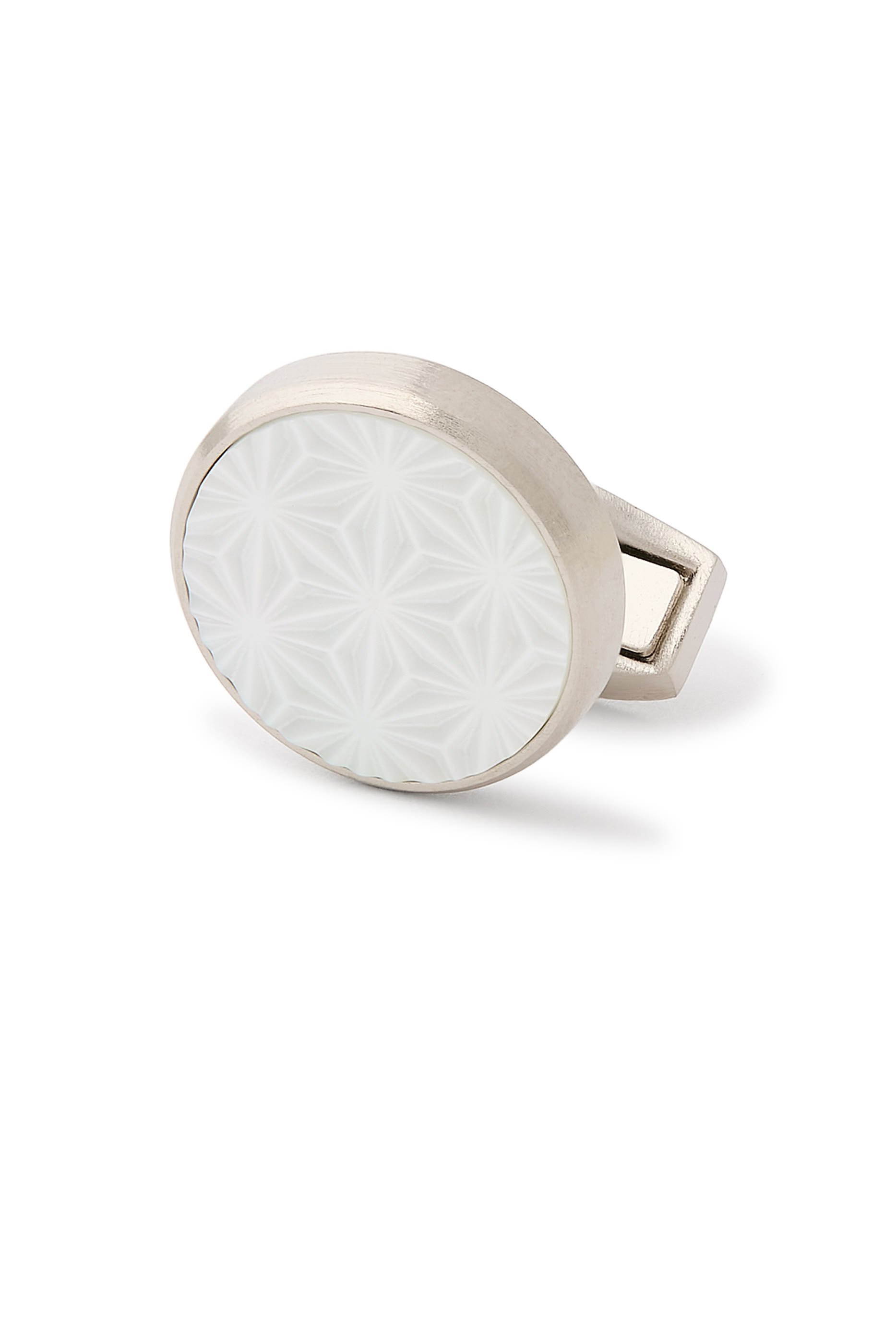 Asanoha Semi-Precious Cufflinks and Shirt Studs Set