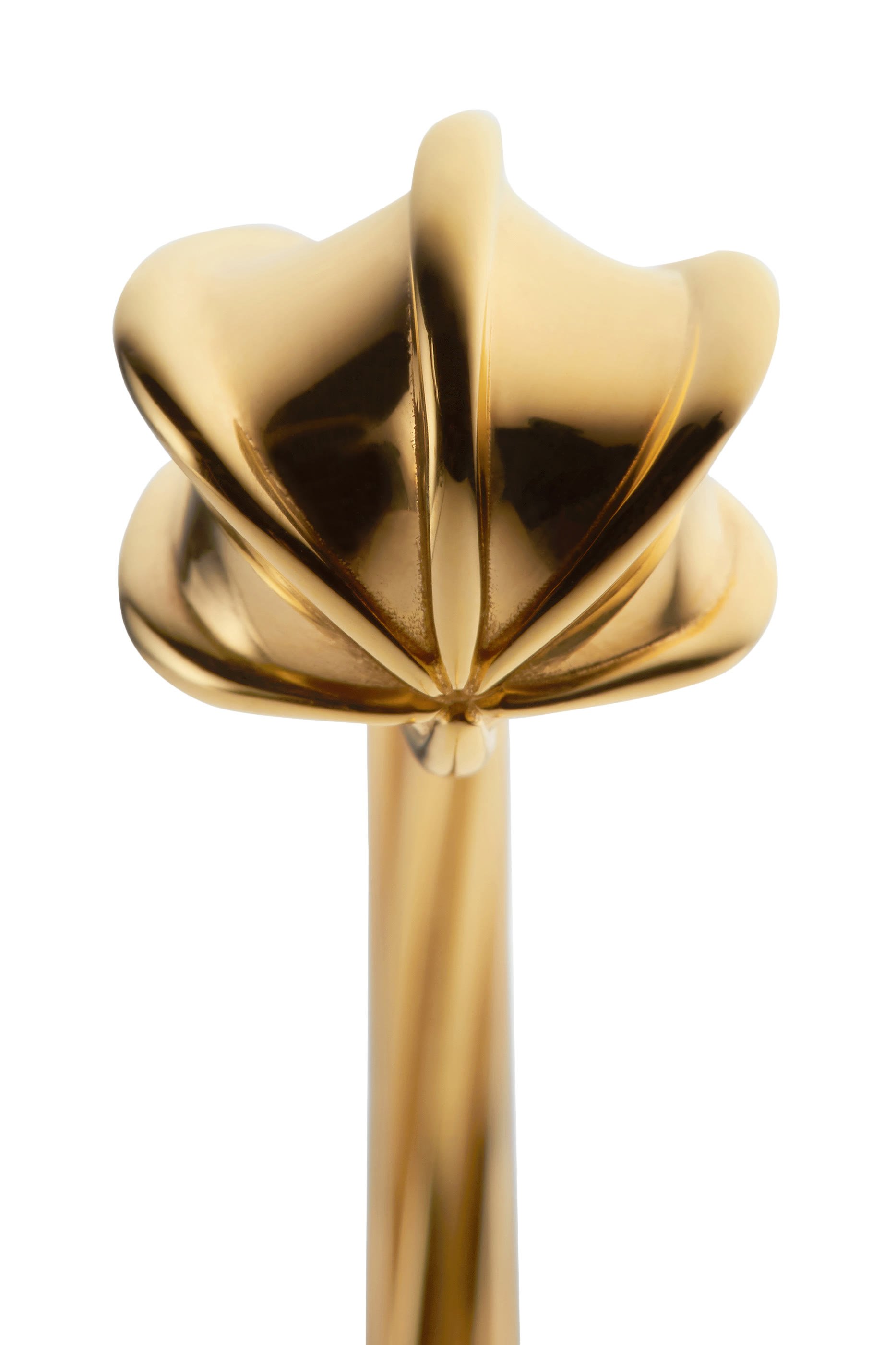 سوار بتفاصيل قطرة، فضة استرلينية مطلية بذهب عيار 18