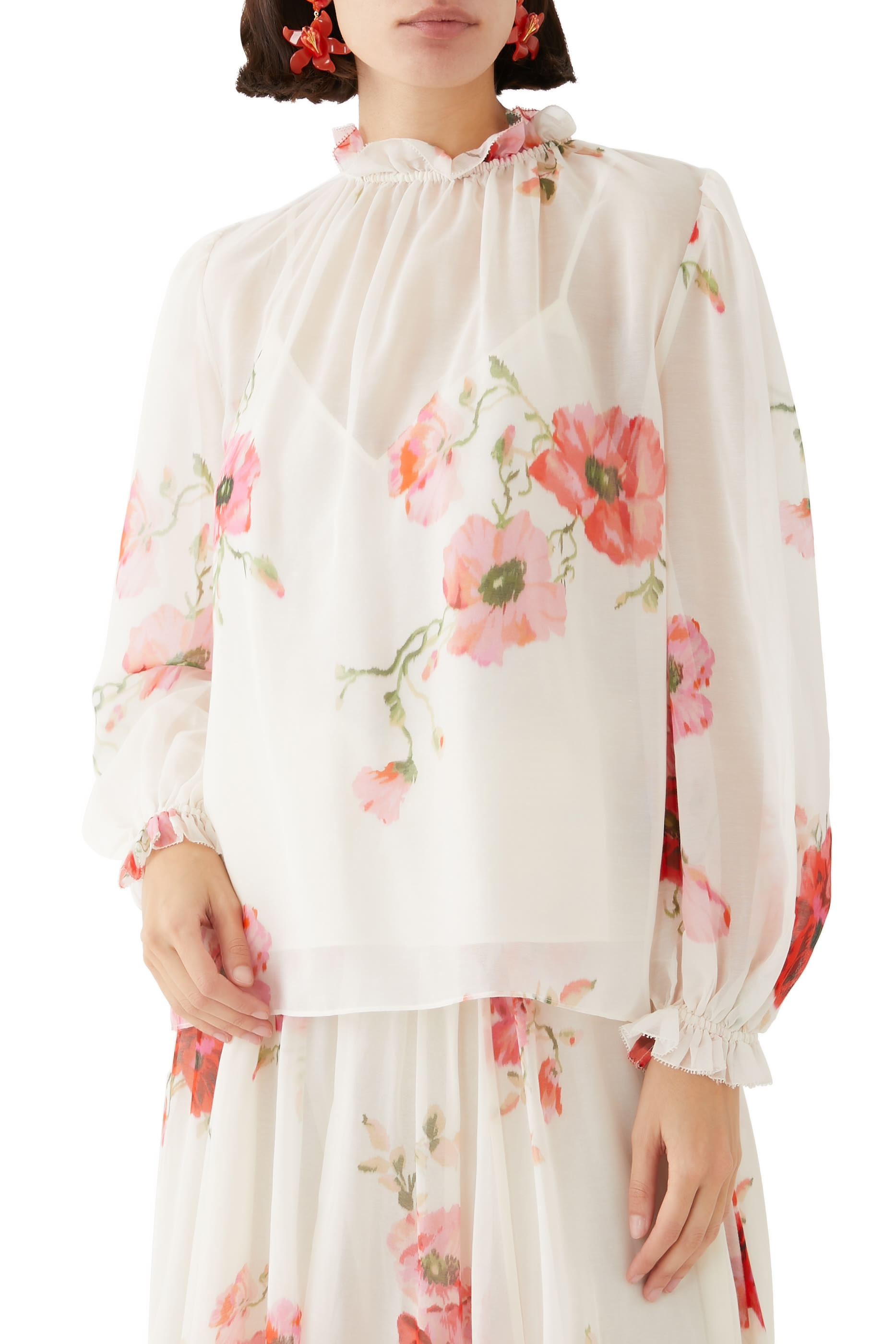 بلوزة لايت برست واسعة