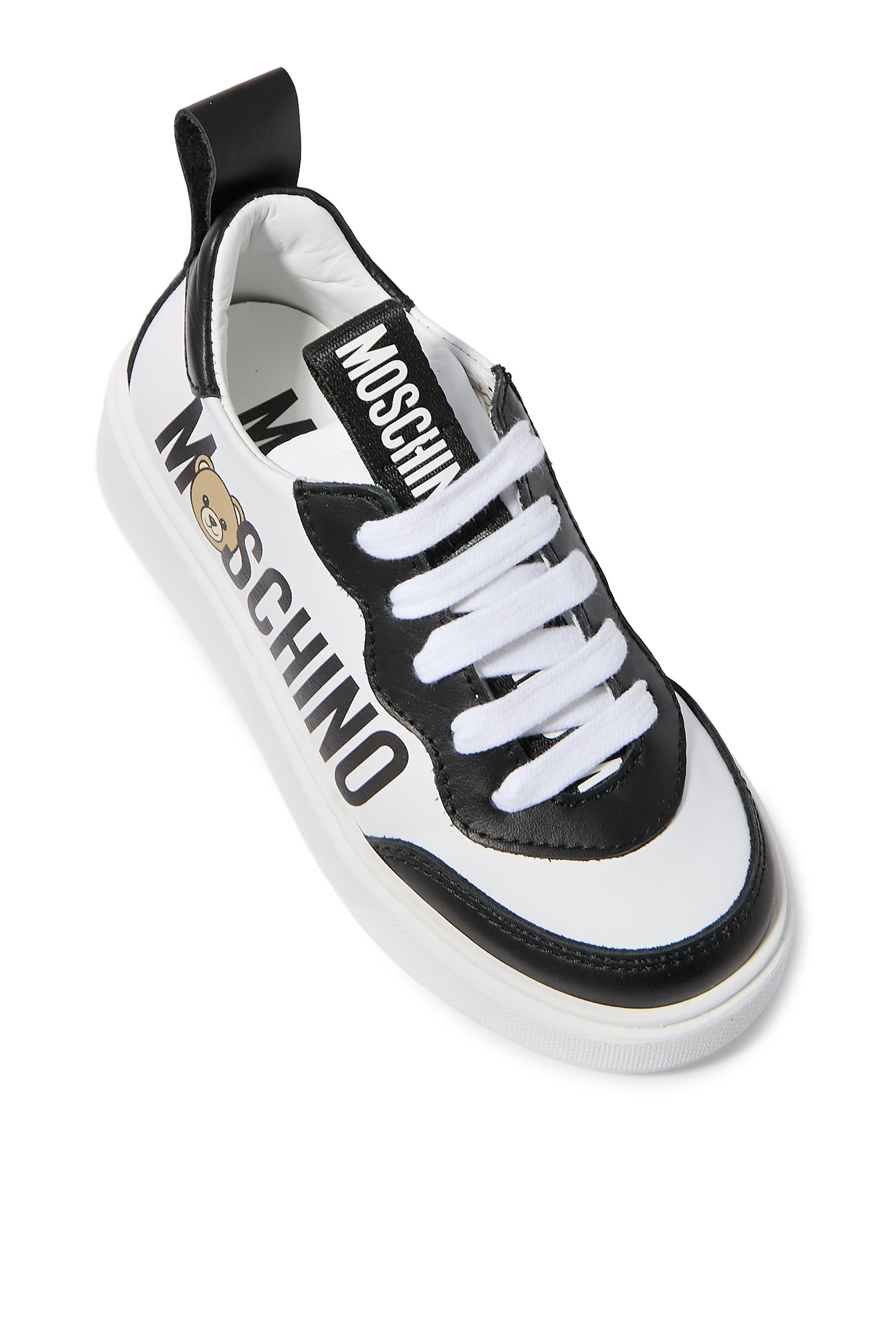 سنيكرز بشعار الماركة والدب تيدي جلد للأطفال