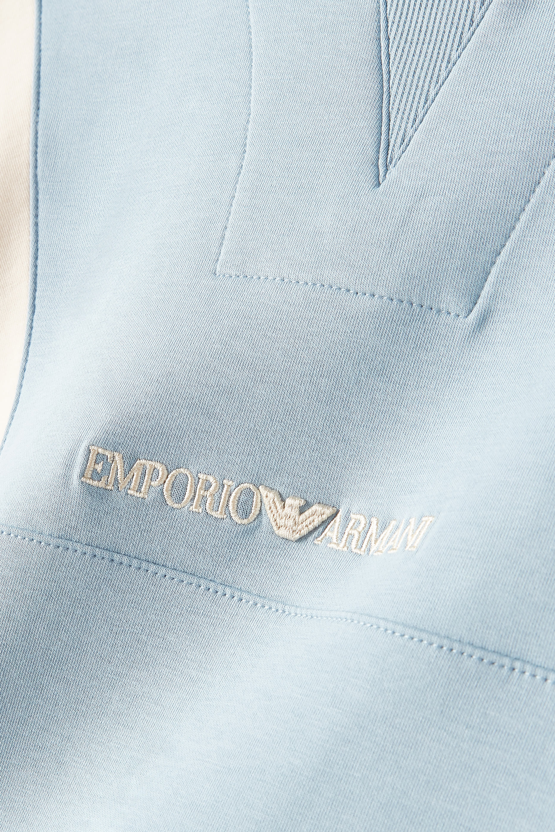 سويت شيرت بياقة مزيج قطن للأطفال