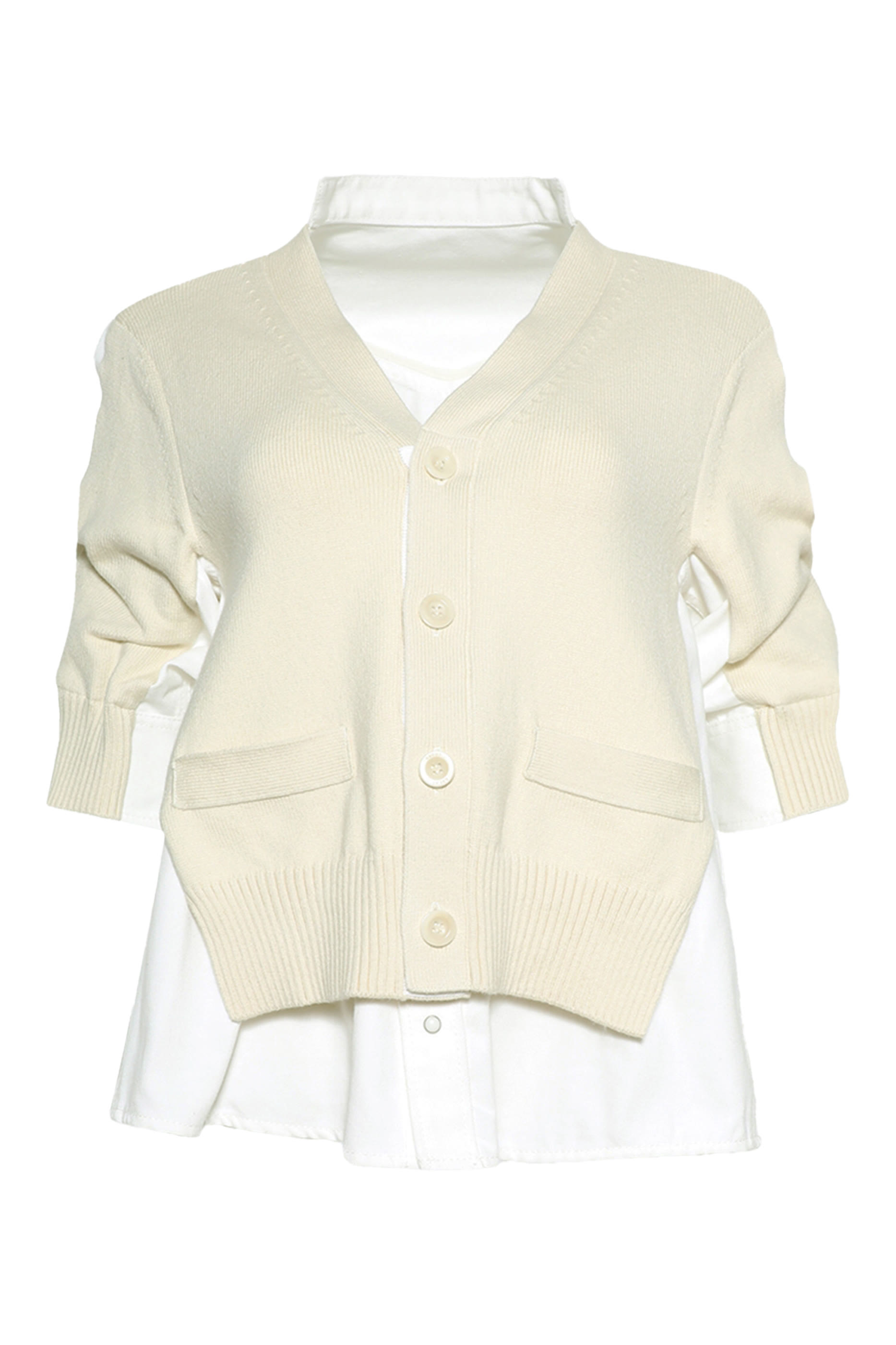 كارديغان دنيم x قماش منسوج