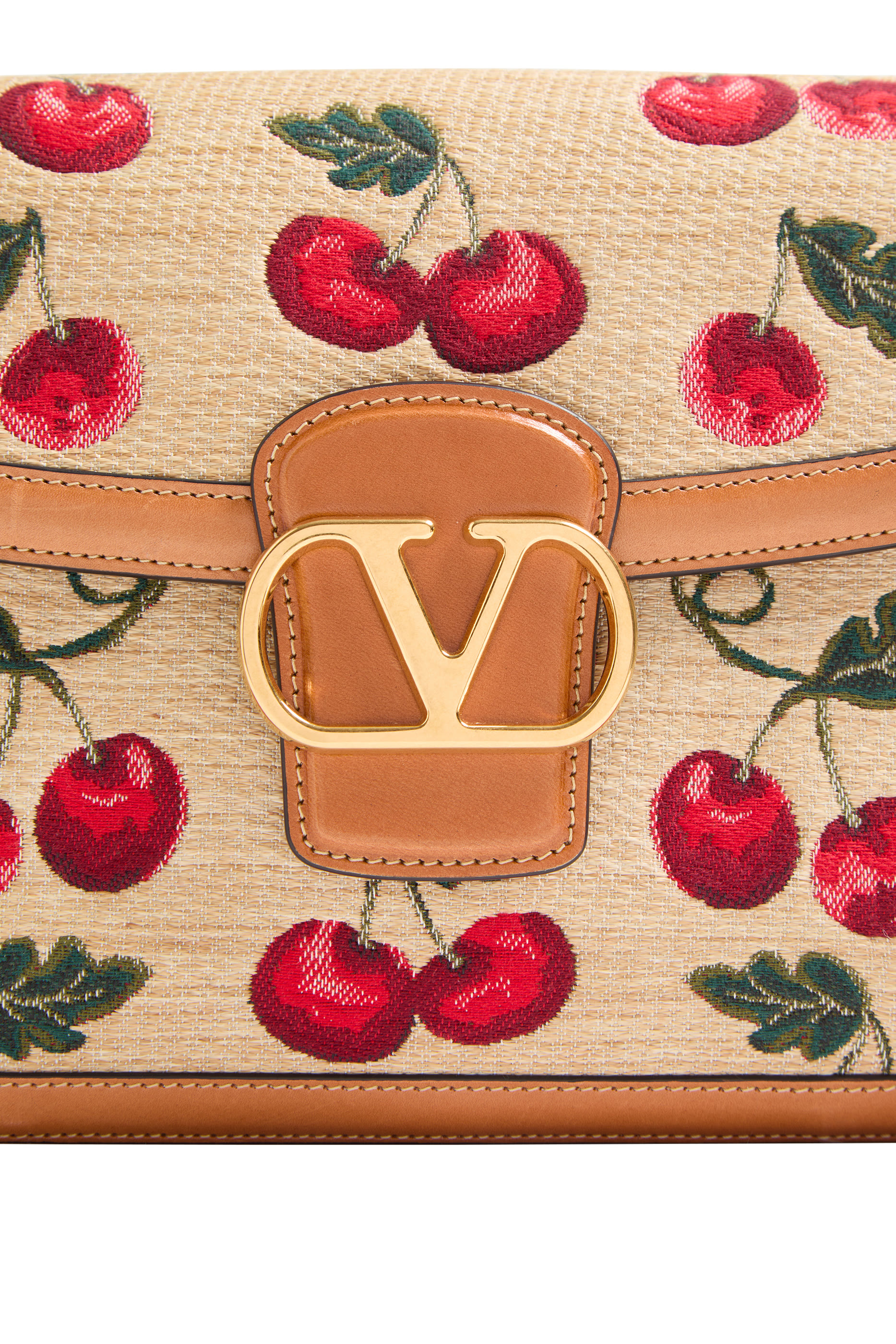 حقيبة كتف 9 تو 5 قماش رافيا جاكار صناعي