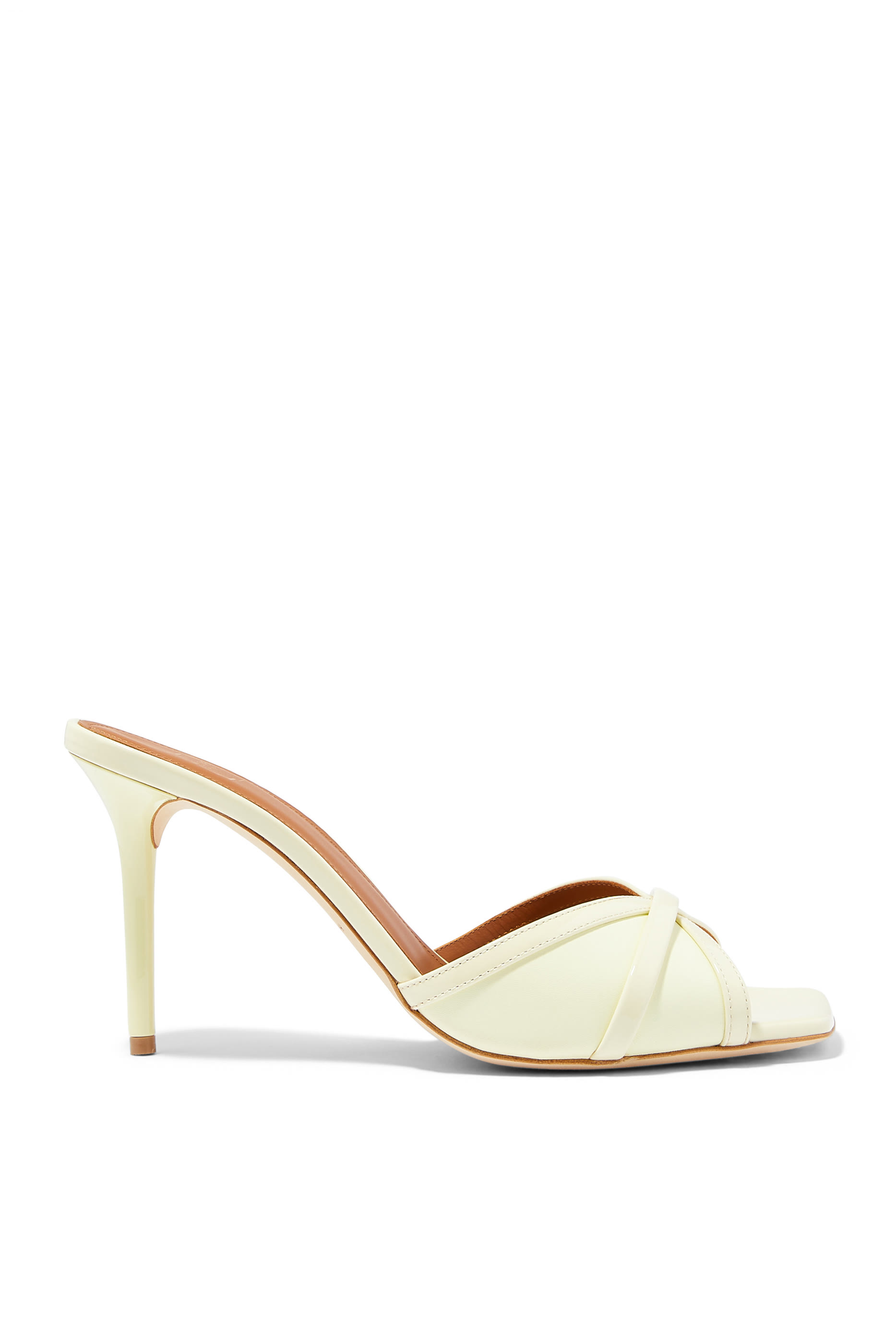 حذاء بيرلا 85 مفتوح من الخلف جلد