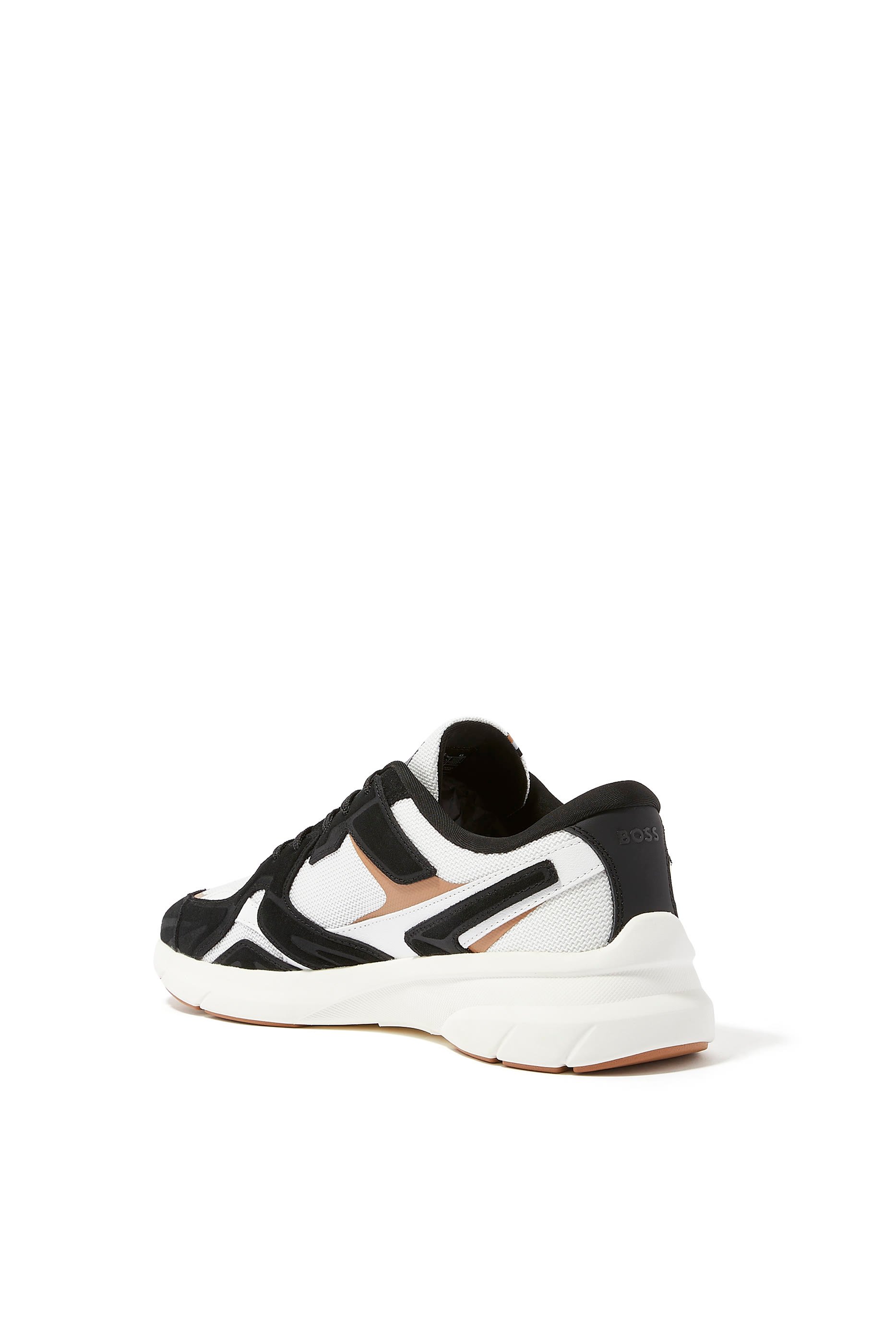 Mixed-Material Sneakers