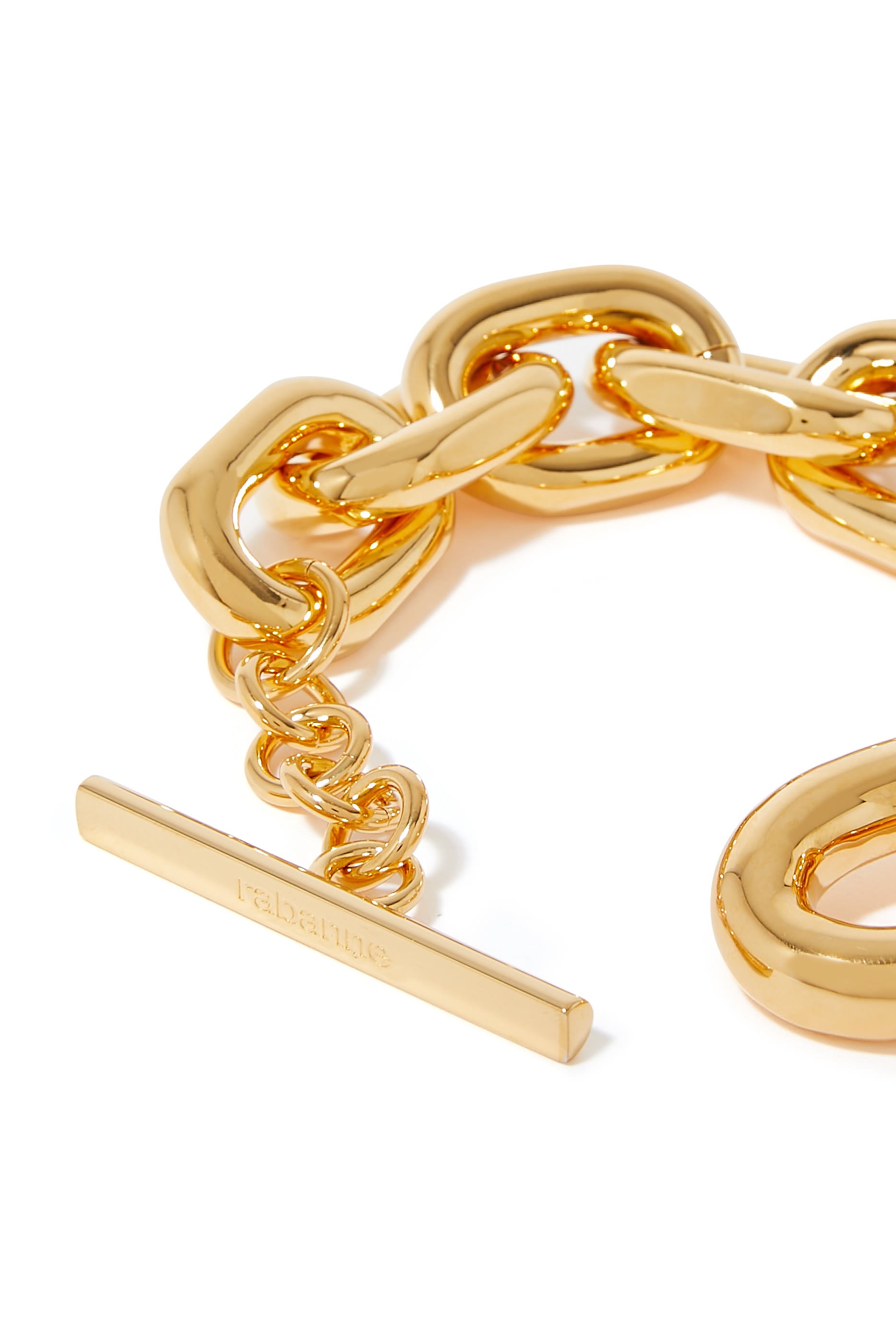 سوار ذهبي اللون بحلقات نحاس مقاس XL