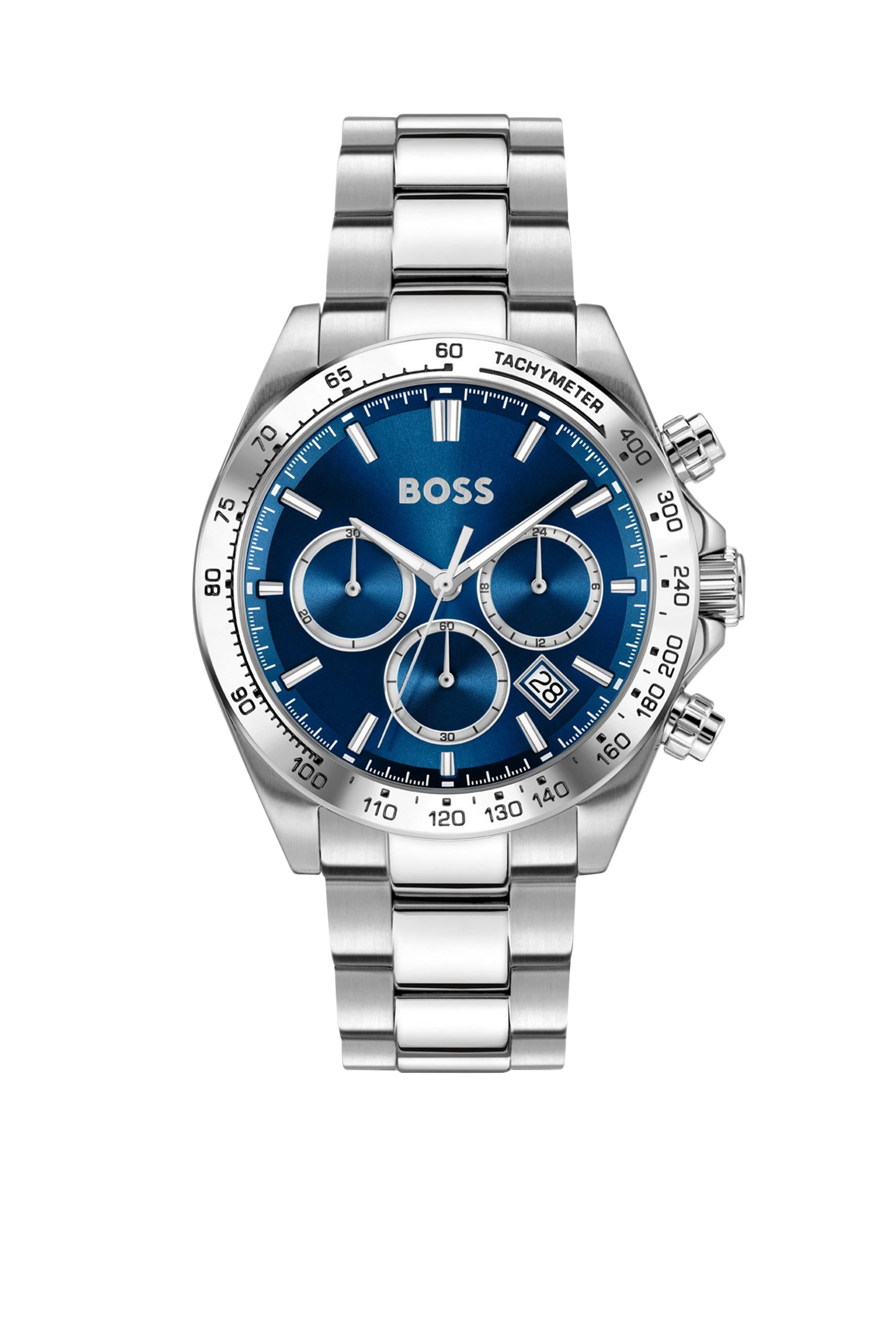  Hero 2.0 Chronograph Watch with Two-Layer Blue Dial