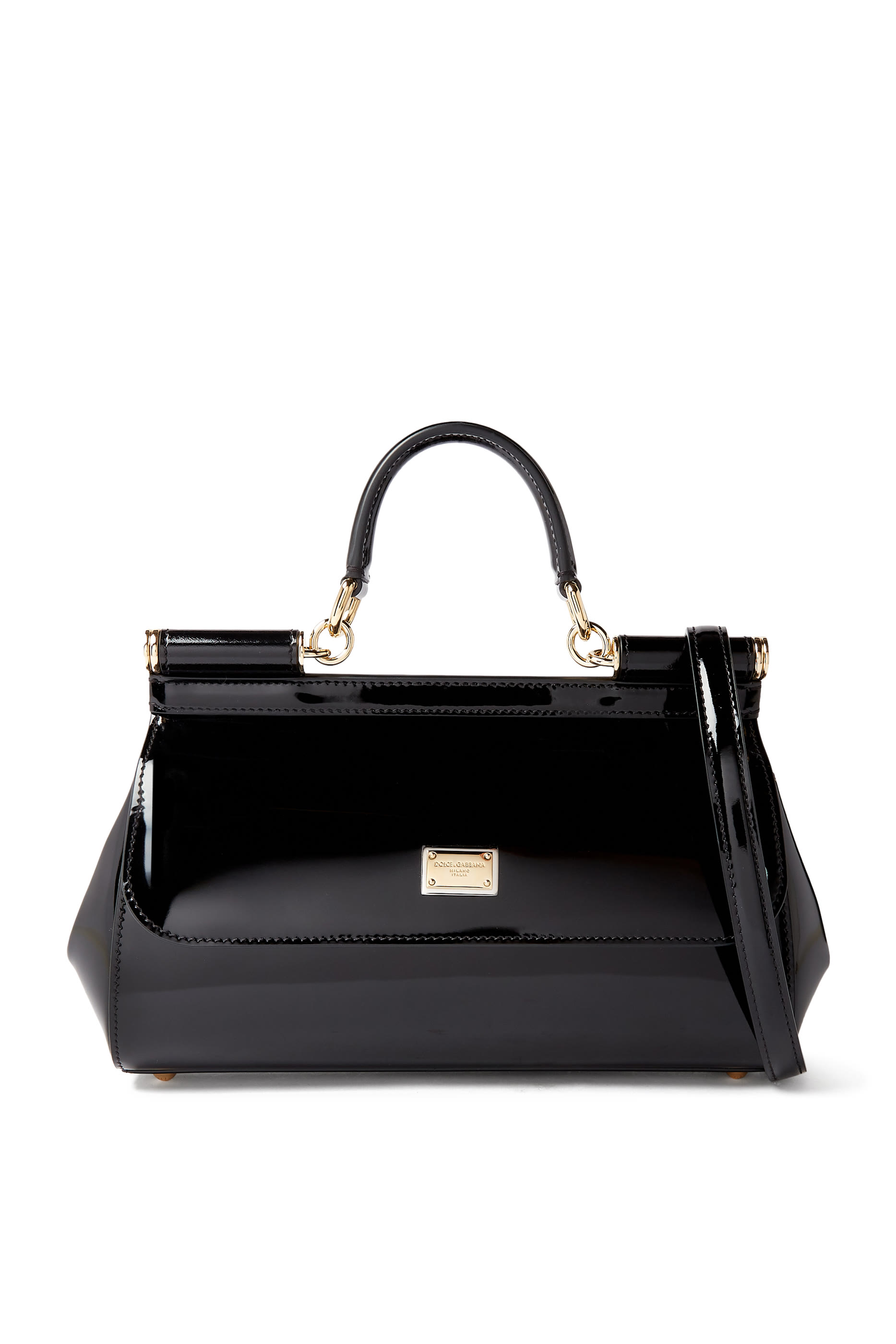 حقيبة يد سيسيلي متوسطة بتصميم طويل