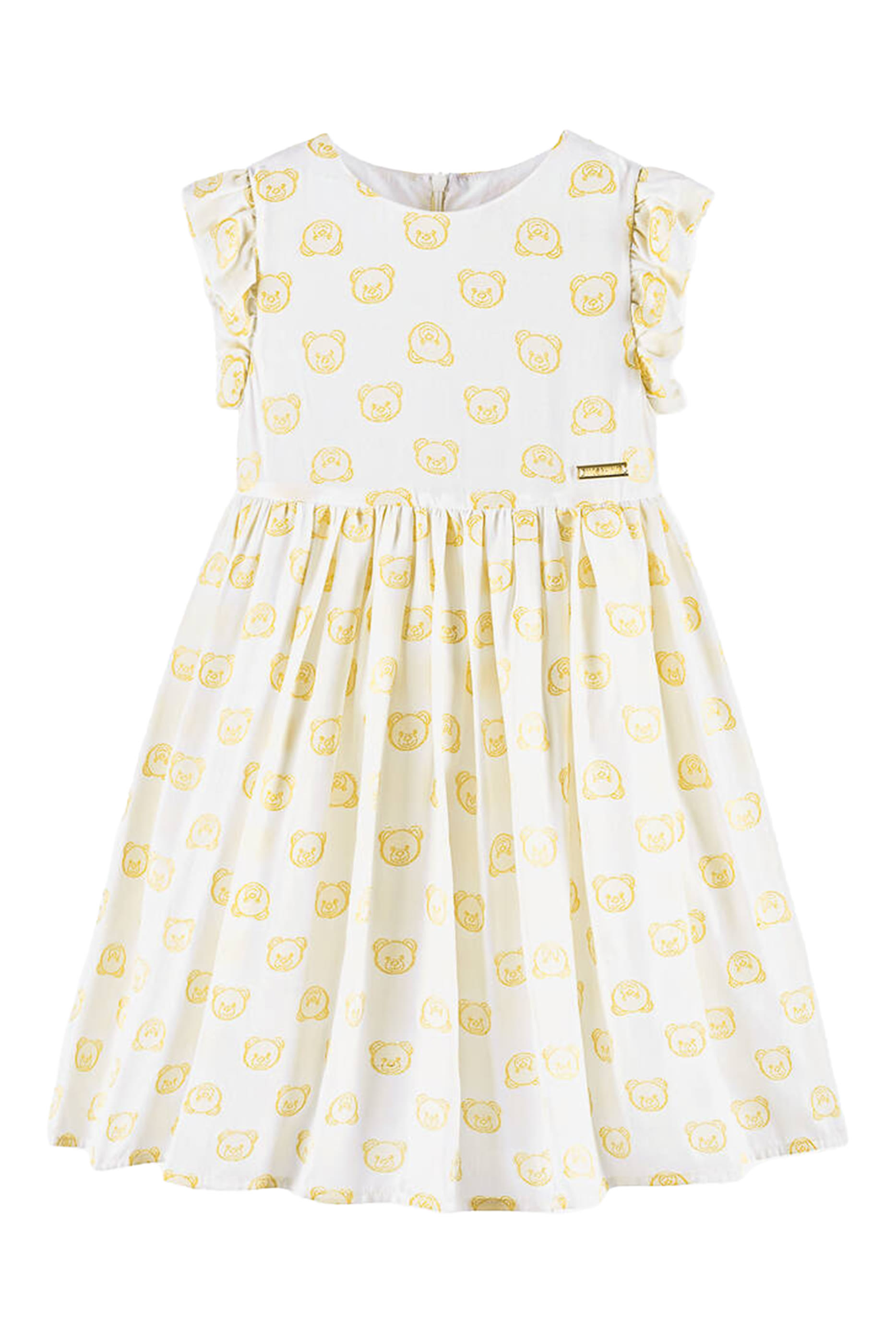 فستان كاجوال بطبعة للأطفال