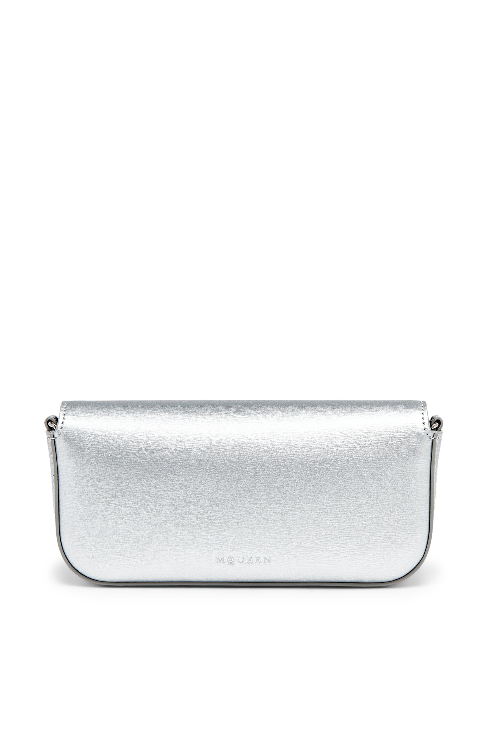 حقيبة صغيرة بحلي جمجمة على شكل زهرة