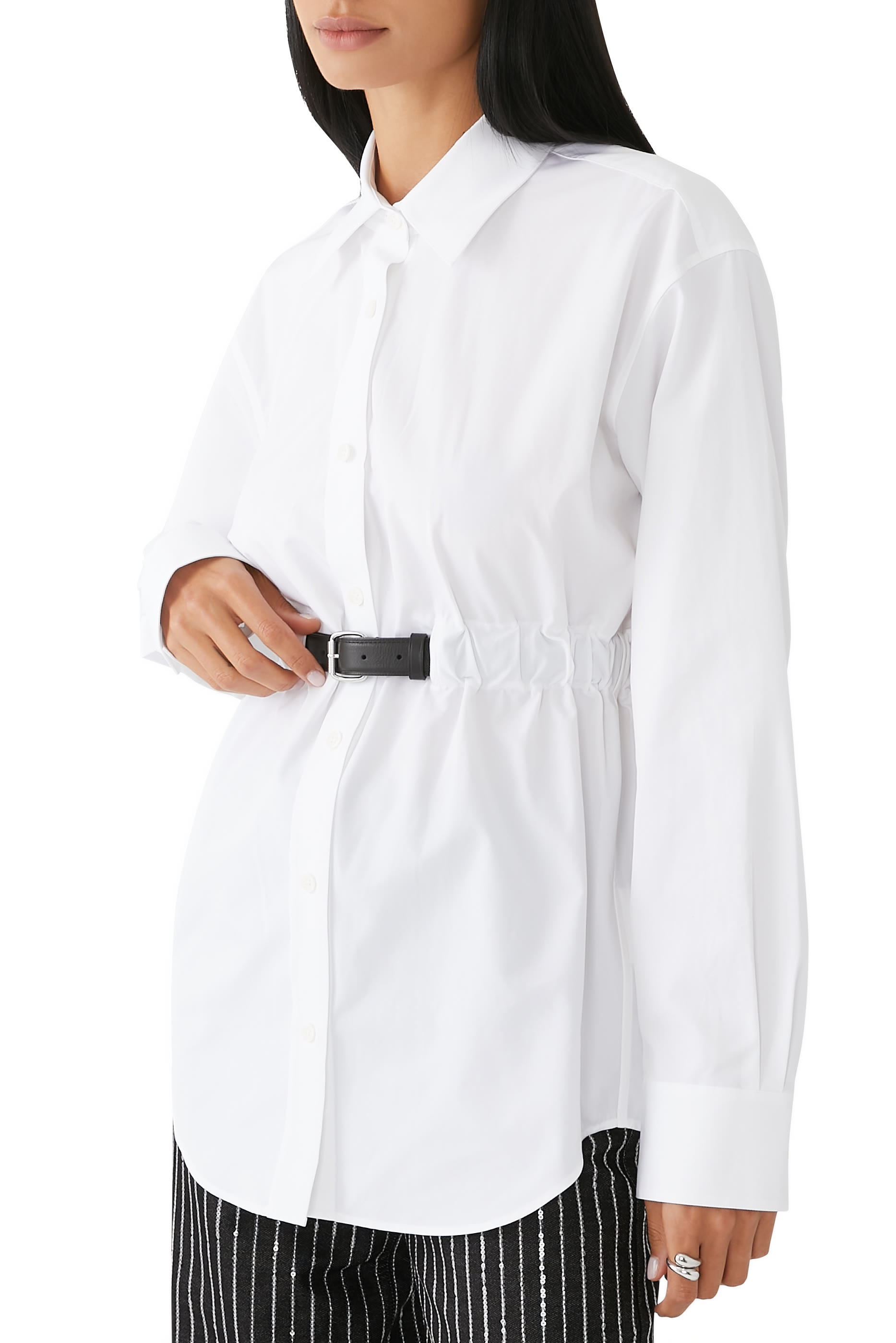 تونيك بحزام وأزرار