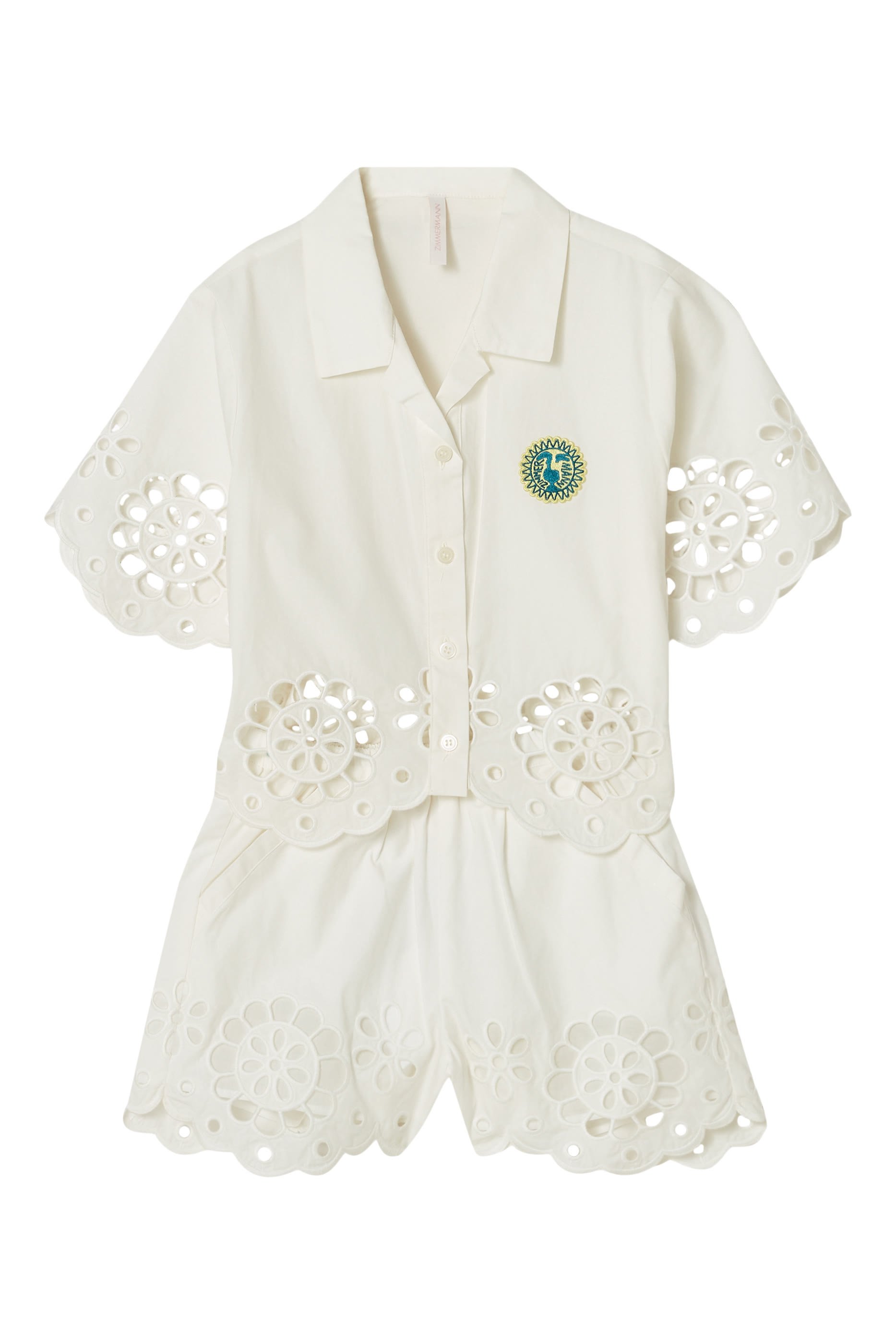 قميص أوايكن بتطريزات للأطفال