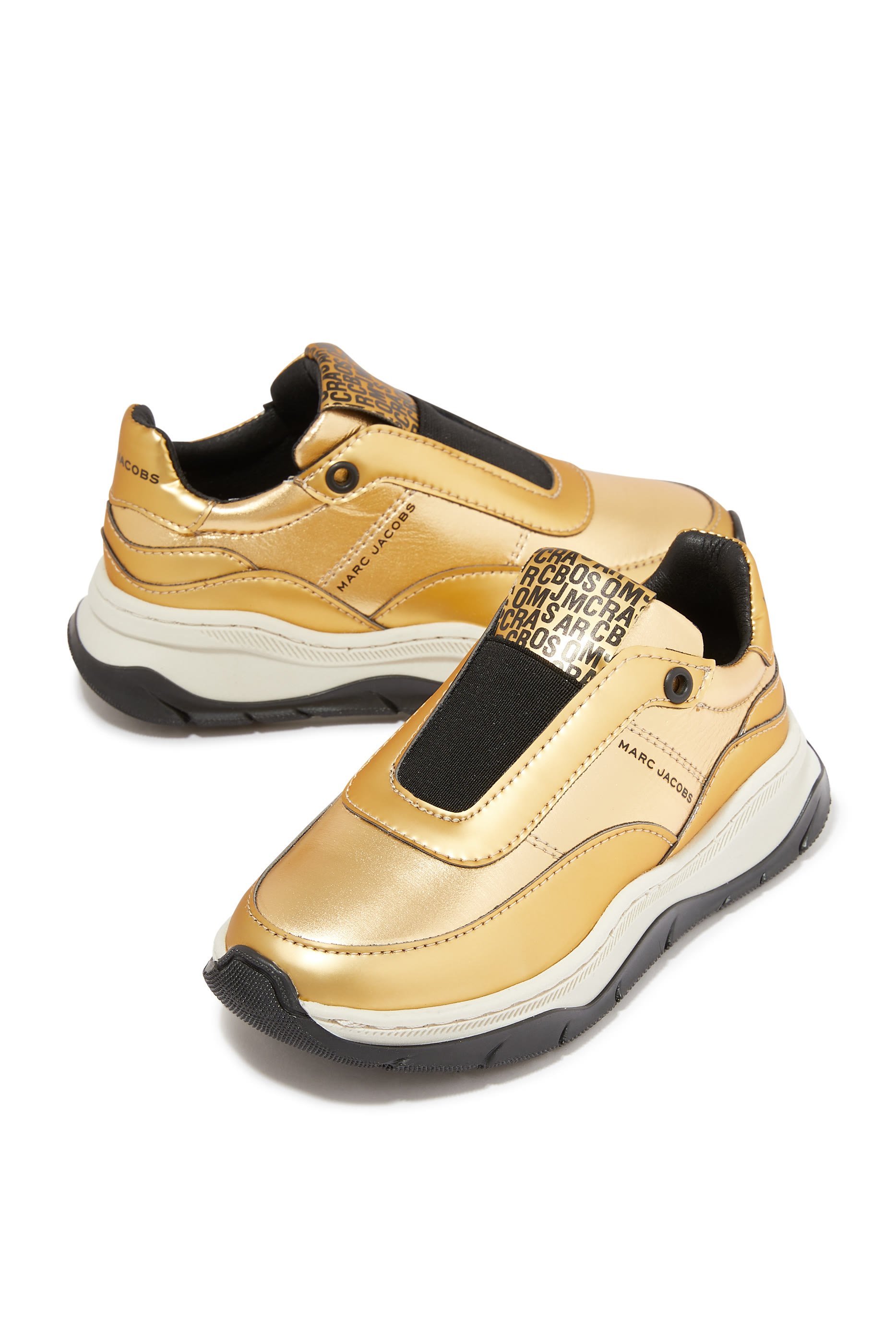 سنيكرز سهل الإرتداء بطبعة شعار الماركة للأطفال