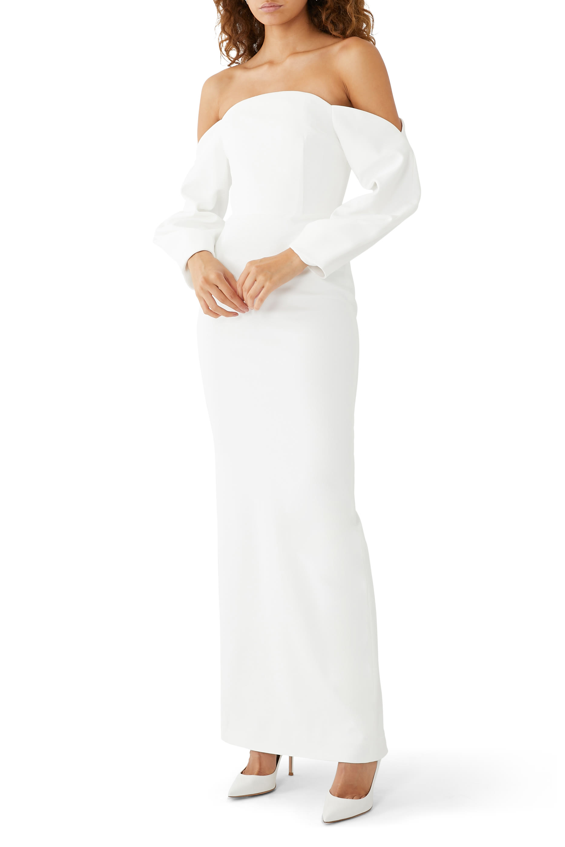 فستان سهرة لوتا كريب