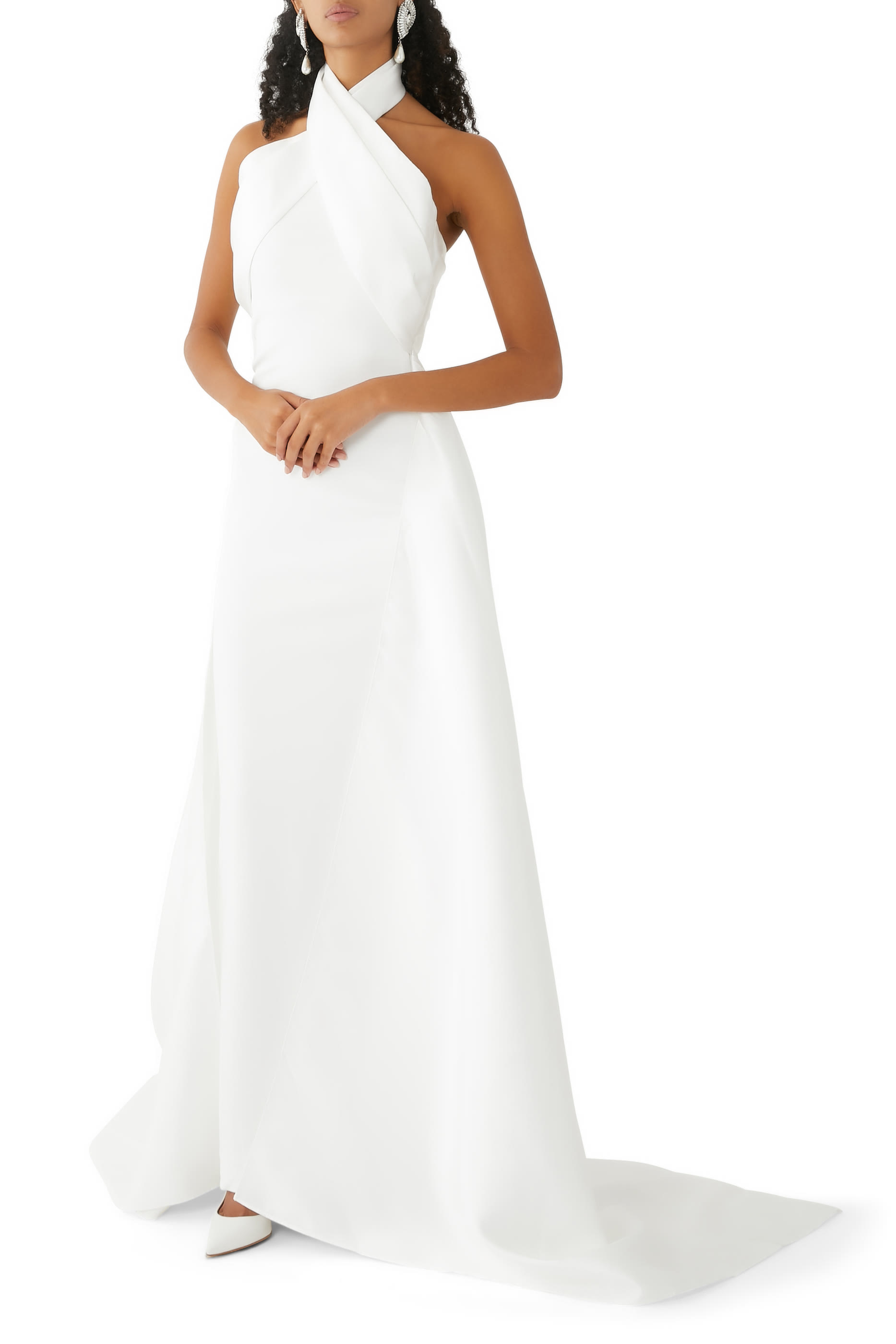 فستان رومي طويل