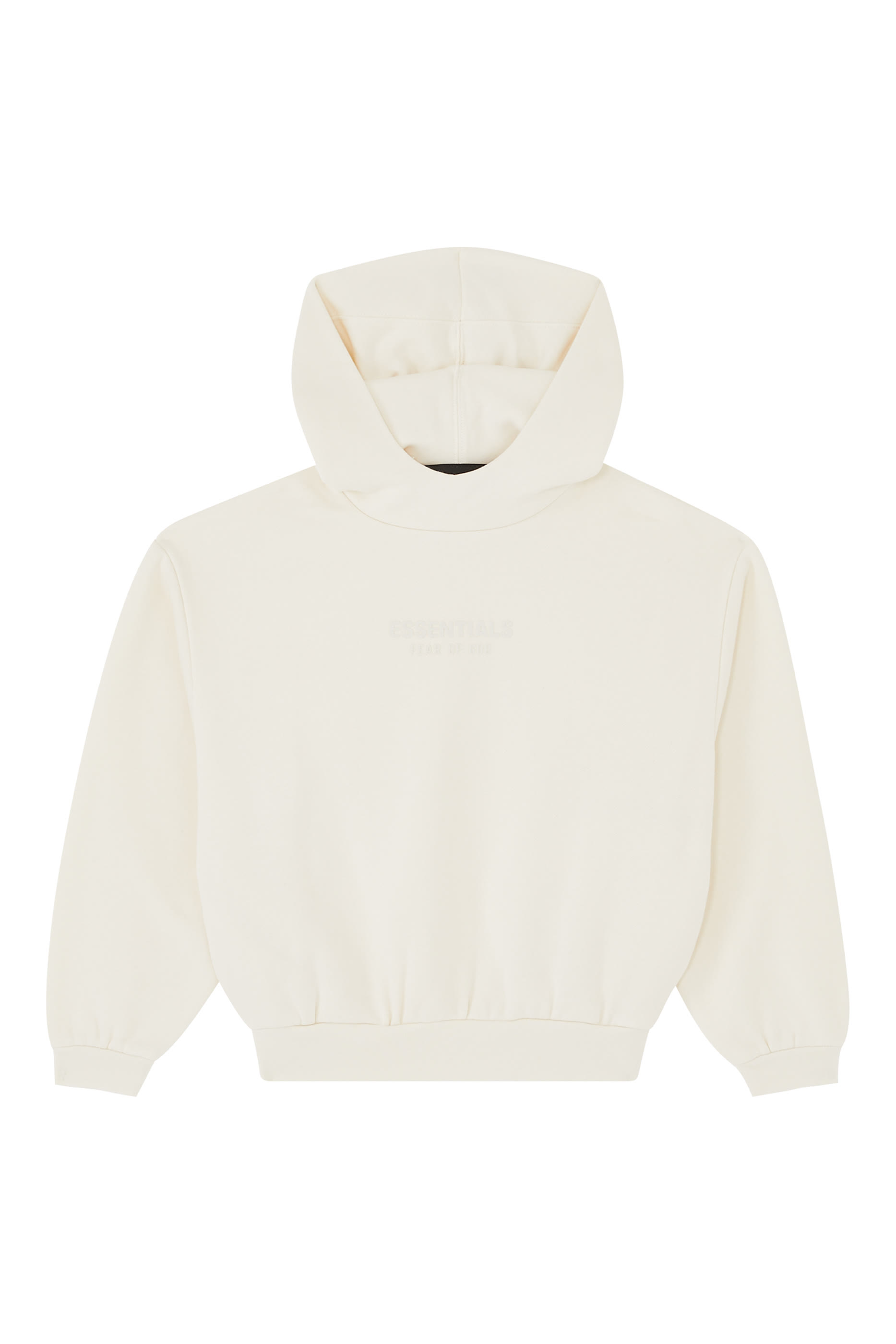 سويت شيرت للأطفال بغطاء رأس وشعار الماركة