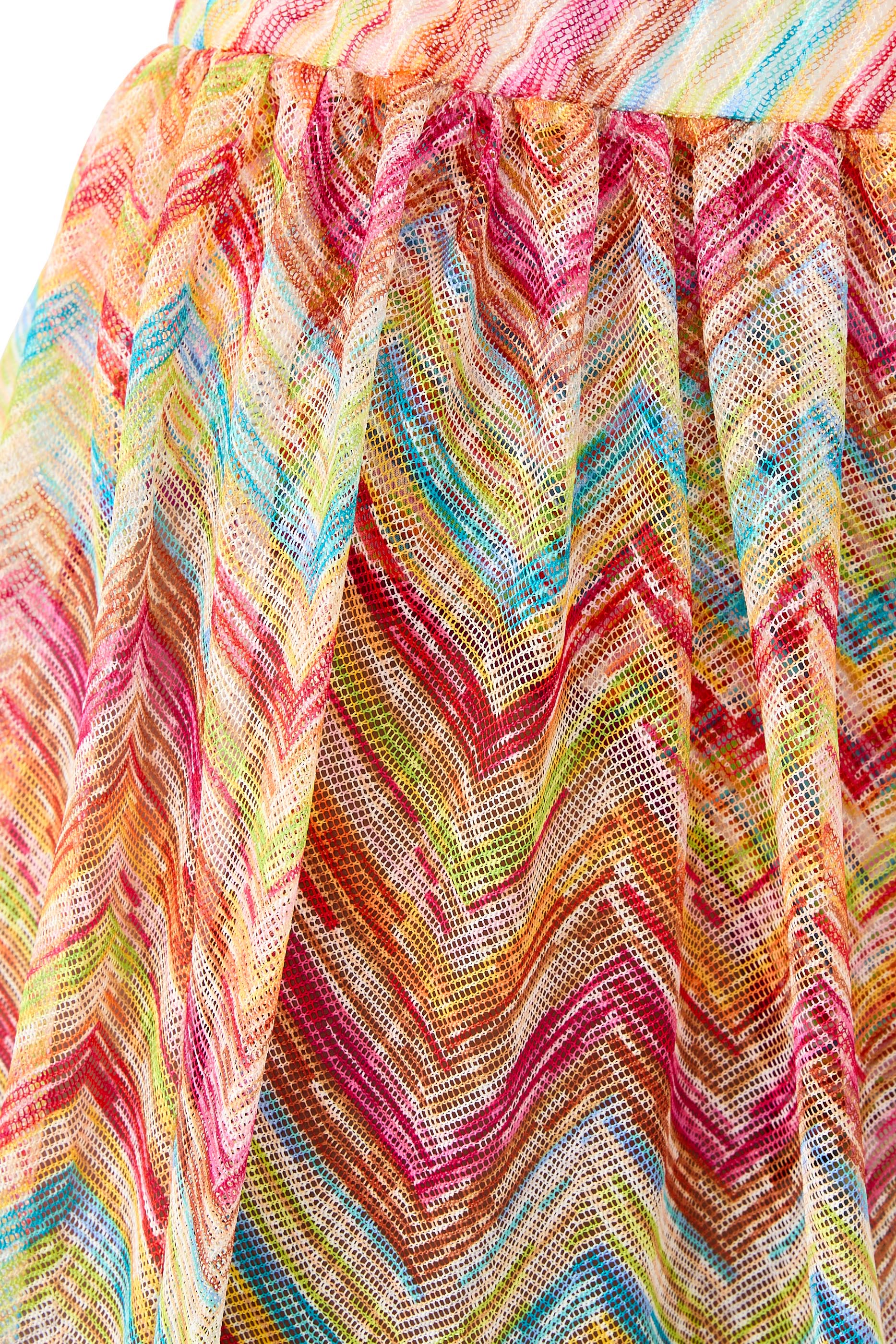 شورت بنمط خطوط متعرجة كفر-أب