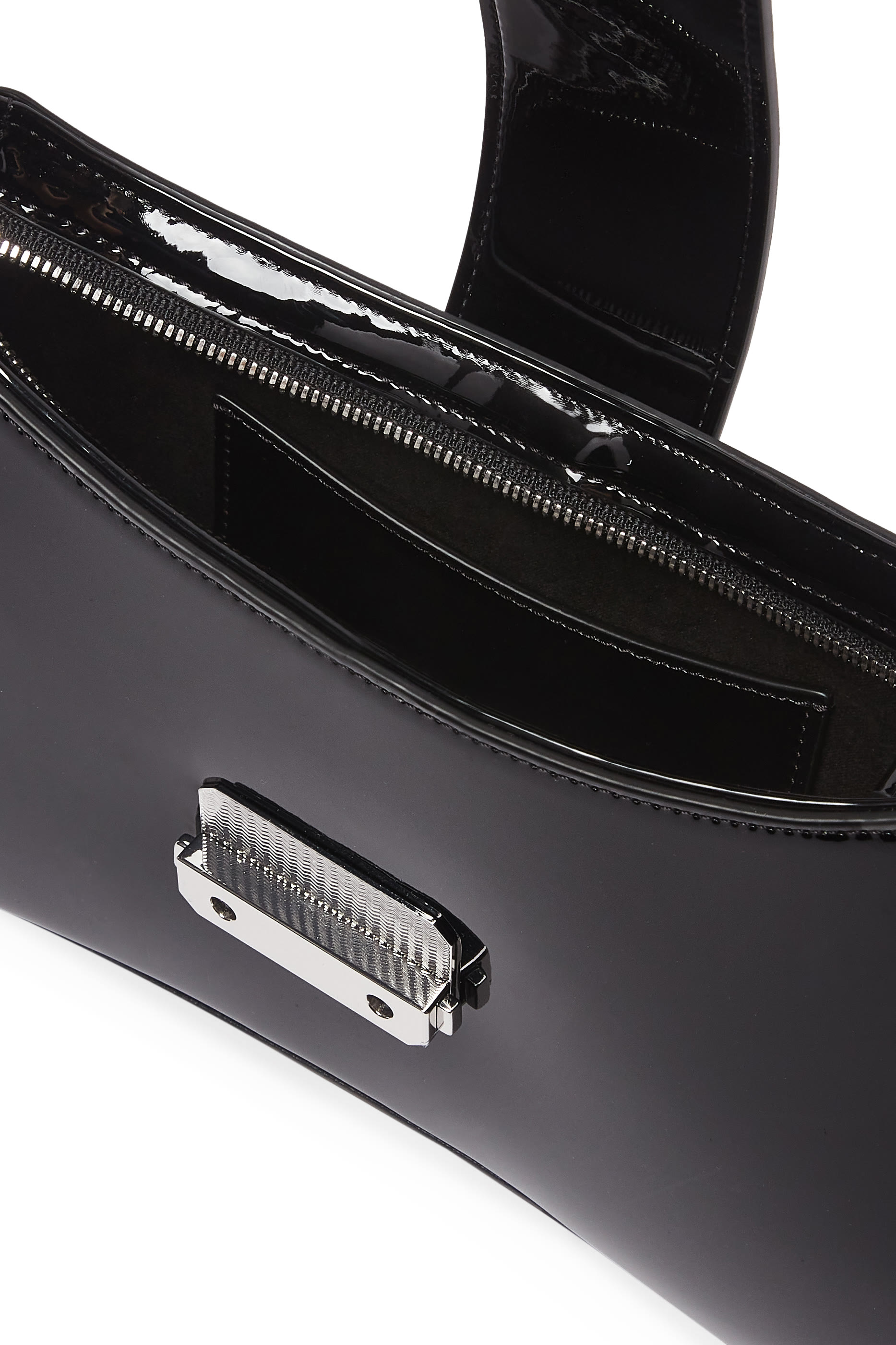 حقيبة كتف هوبو بمشبك بتصميم شعار الماركة