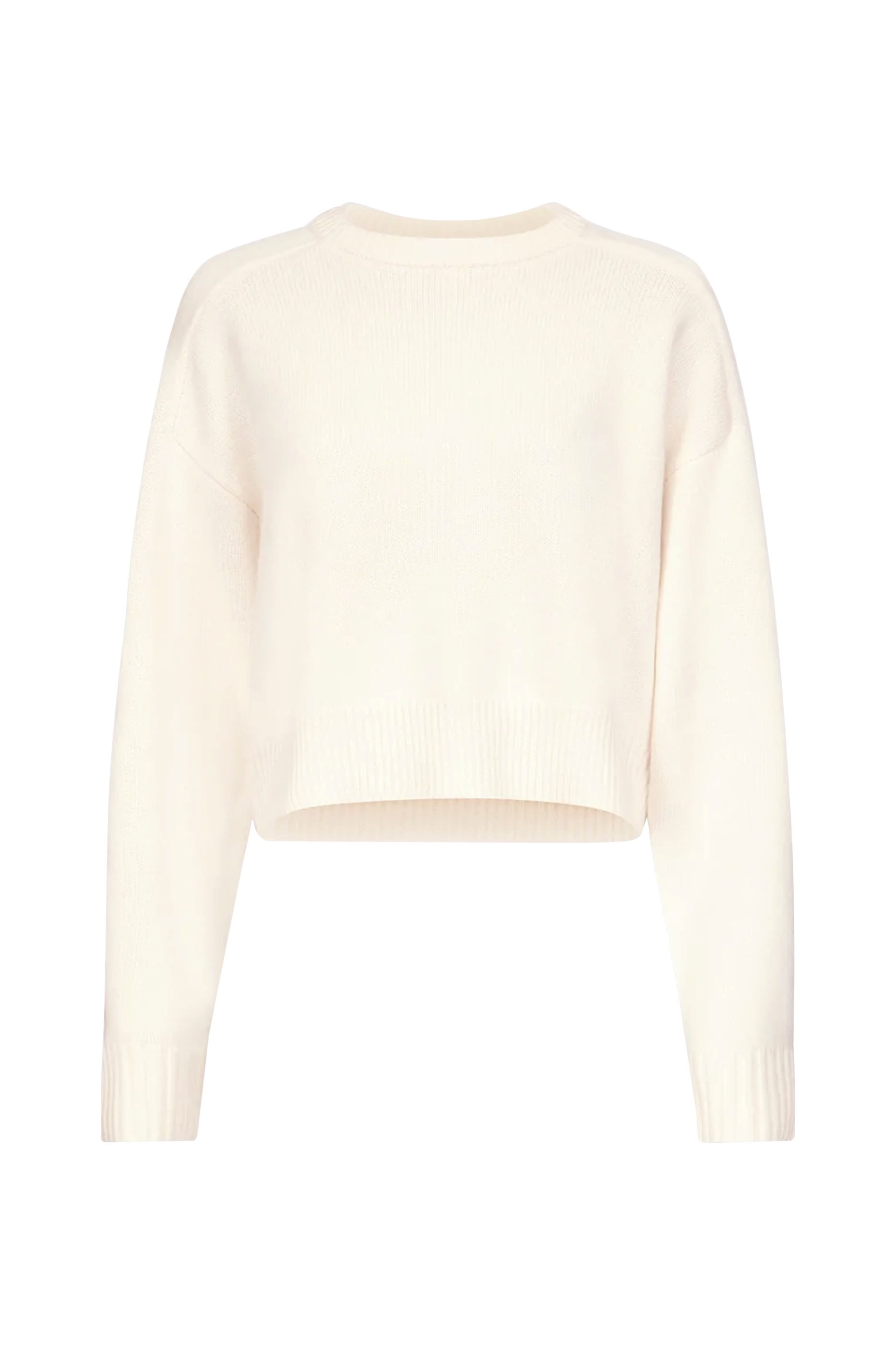 كنزة بروزي بقصة مربعة كشمير