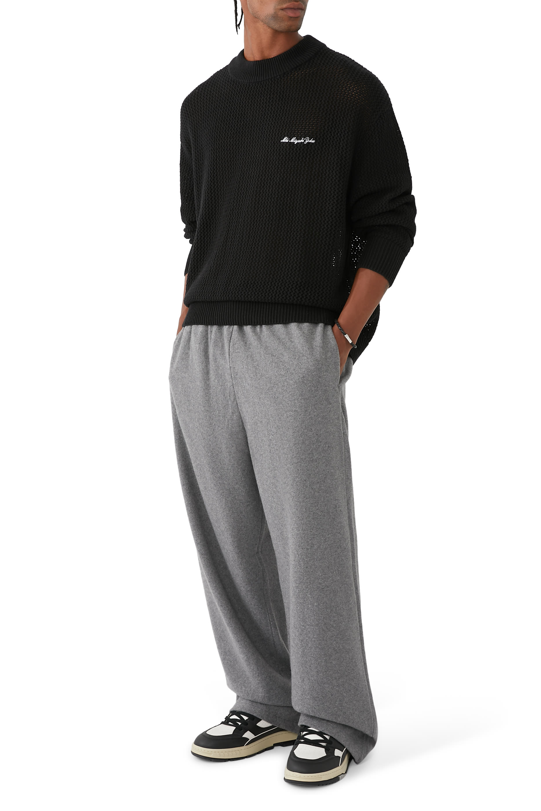 سترة بقصة واسعة نسيج فاخر