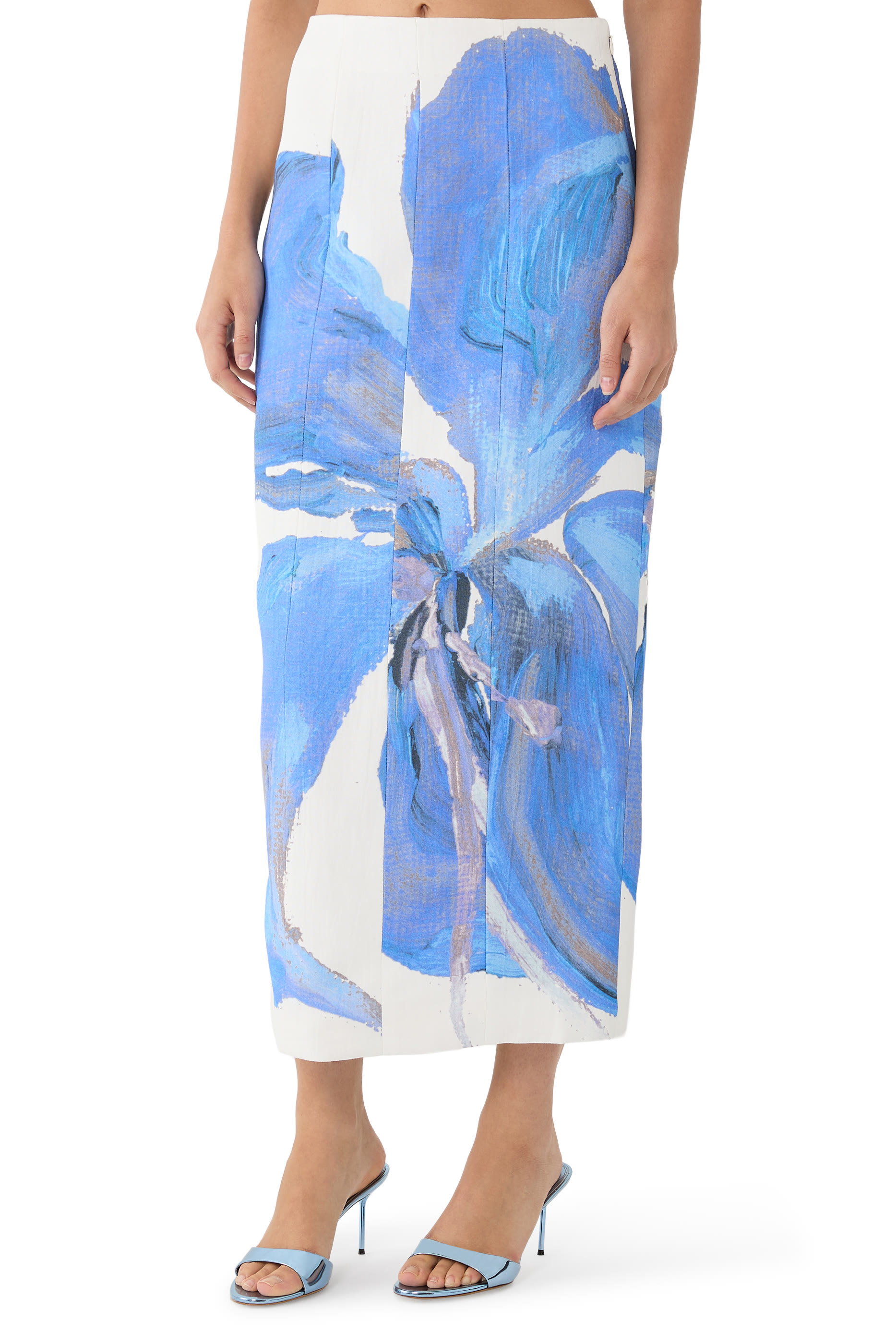 تنورة رومي متوسطة الطول