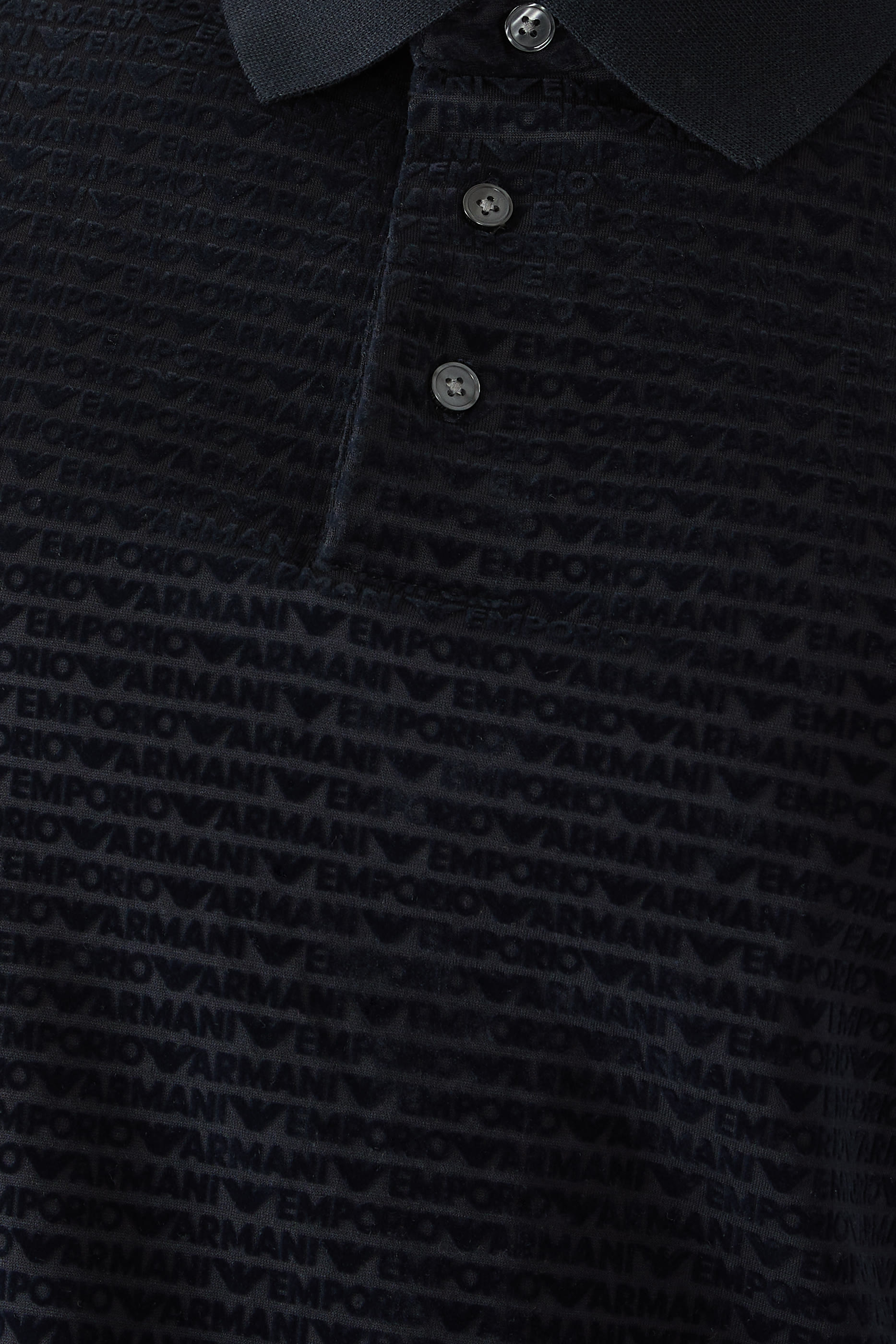 قميص بولو بشعار الماركة بالكامل جيرسيه