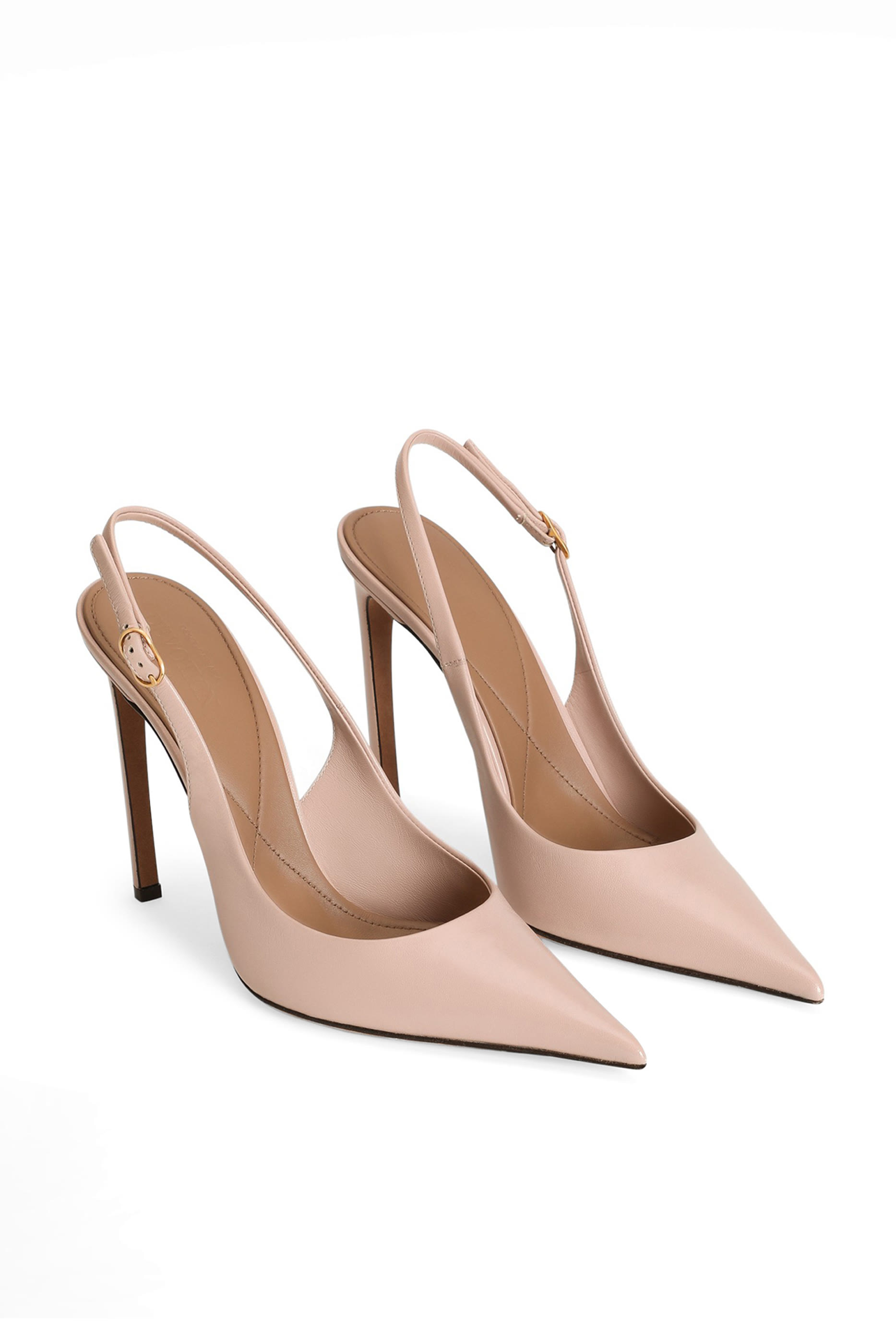 Polished 105 Goatskin Slingbacks