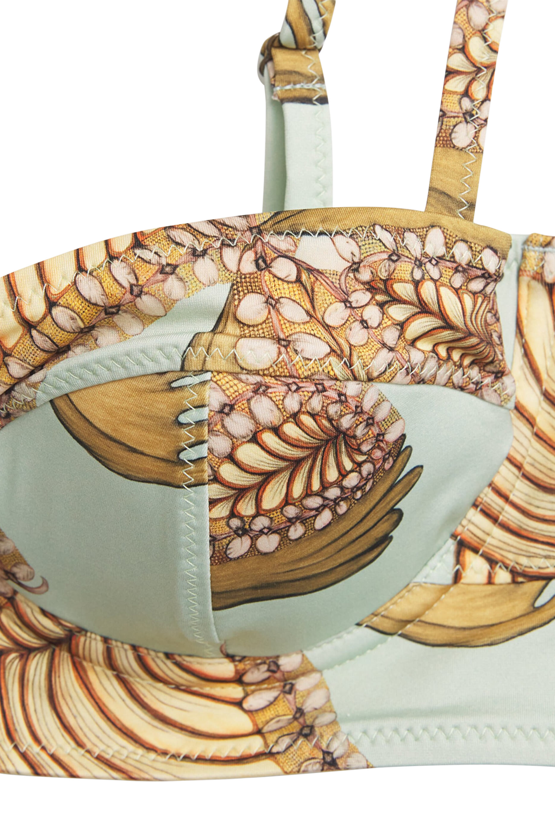 قطعة بيكيني علوية زاهارا بقوالب