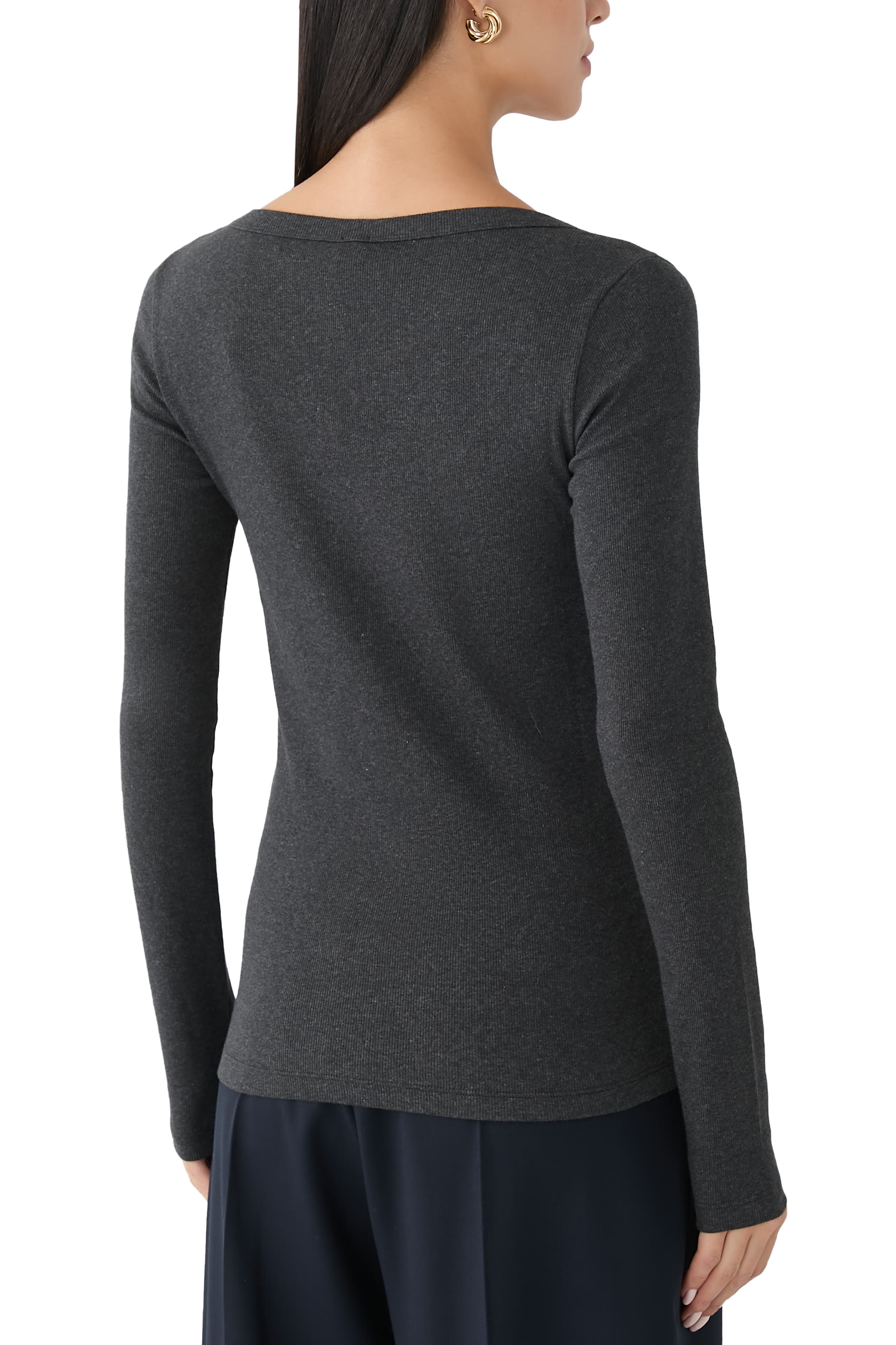 بلوزة كلاسيكية نسيج مضلع