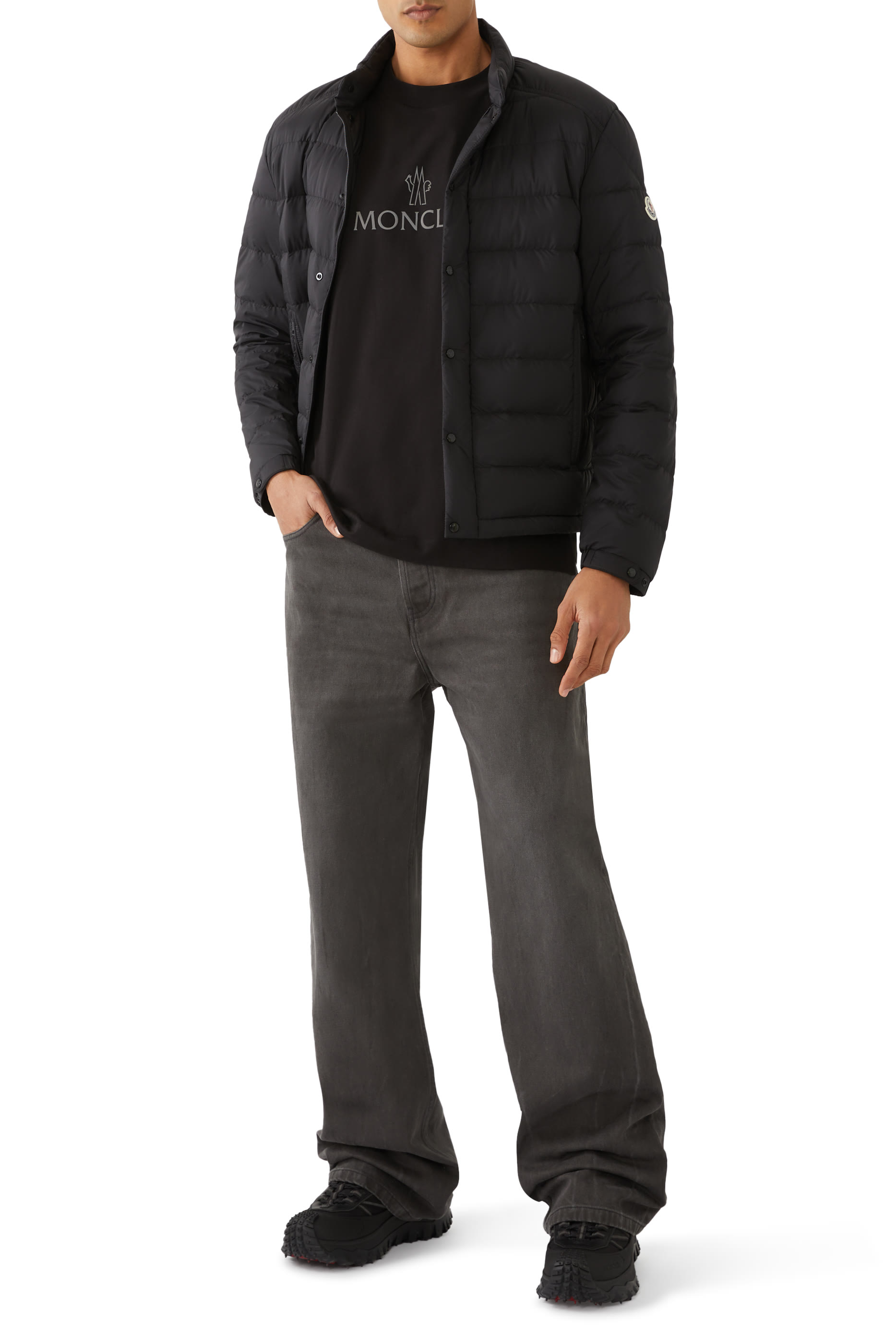 جاكيت قصير بتصميم مبطن بالزغب