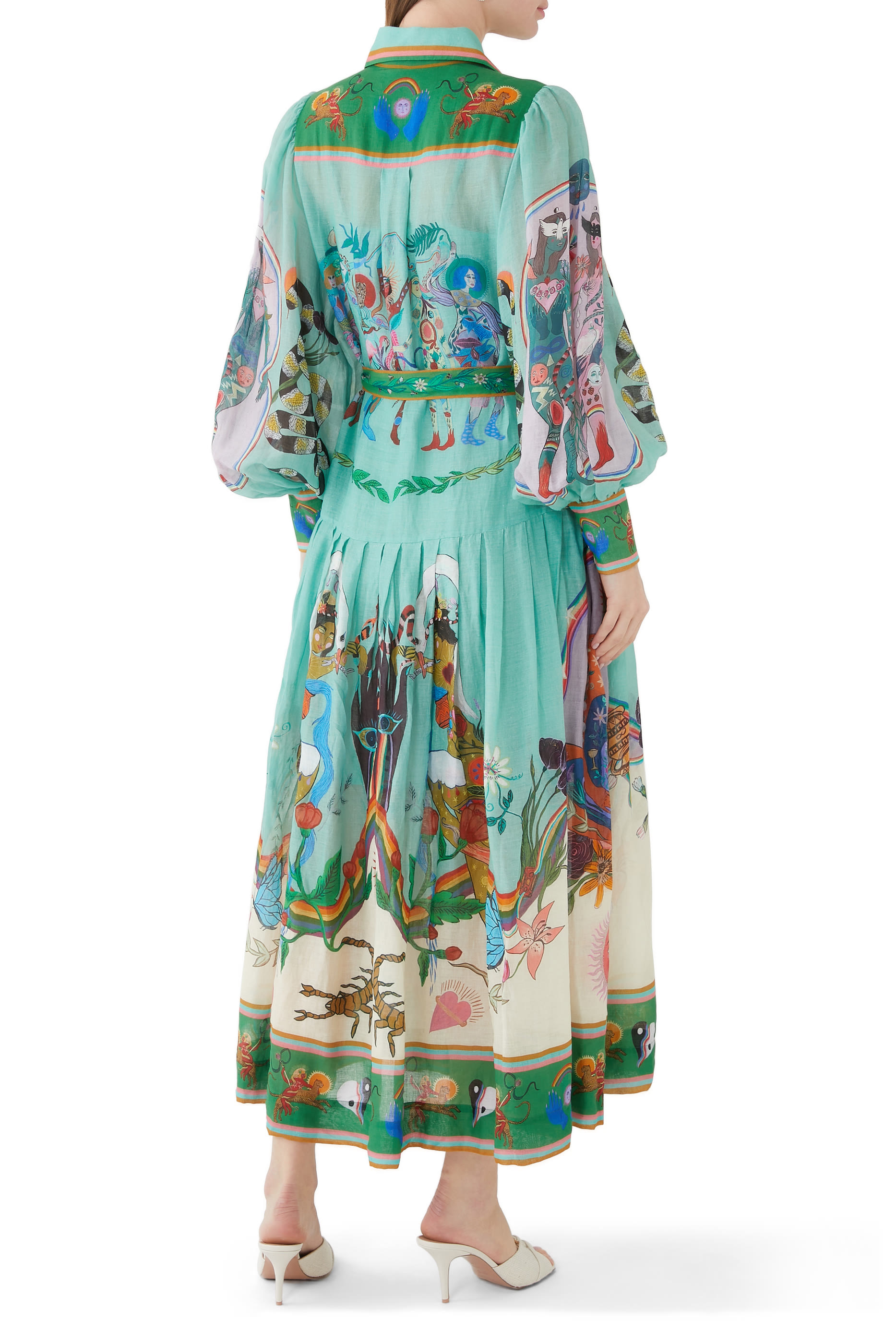 فستان إيفرجرين بتصميم قميص