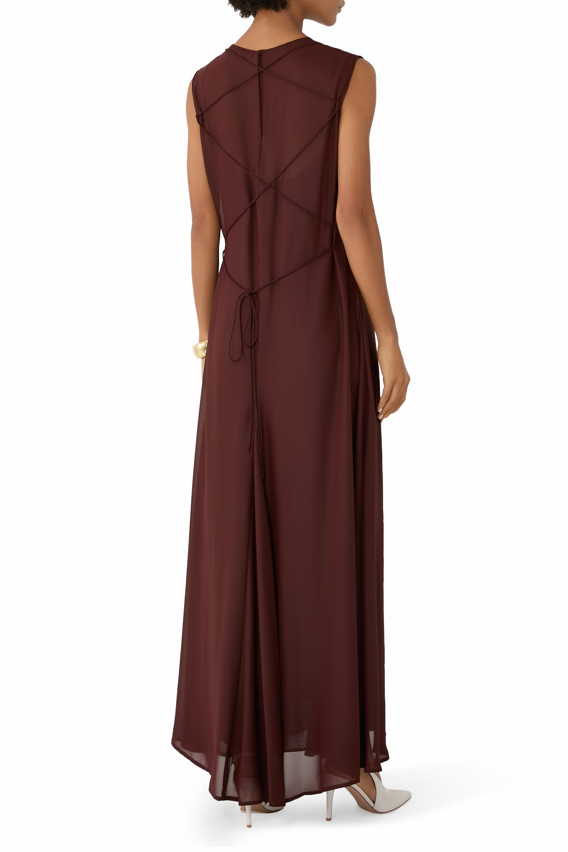  Molten Sheer Maxi Dress