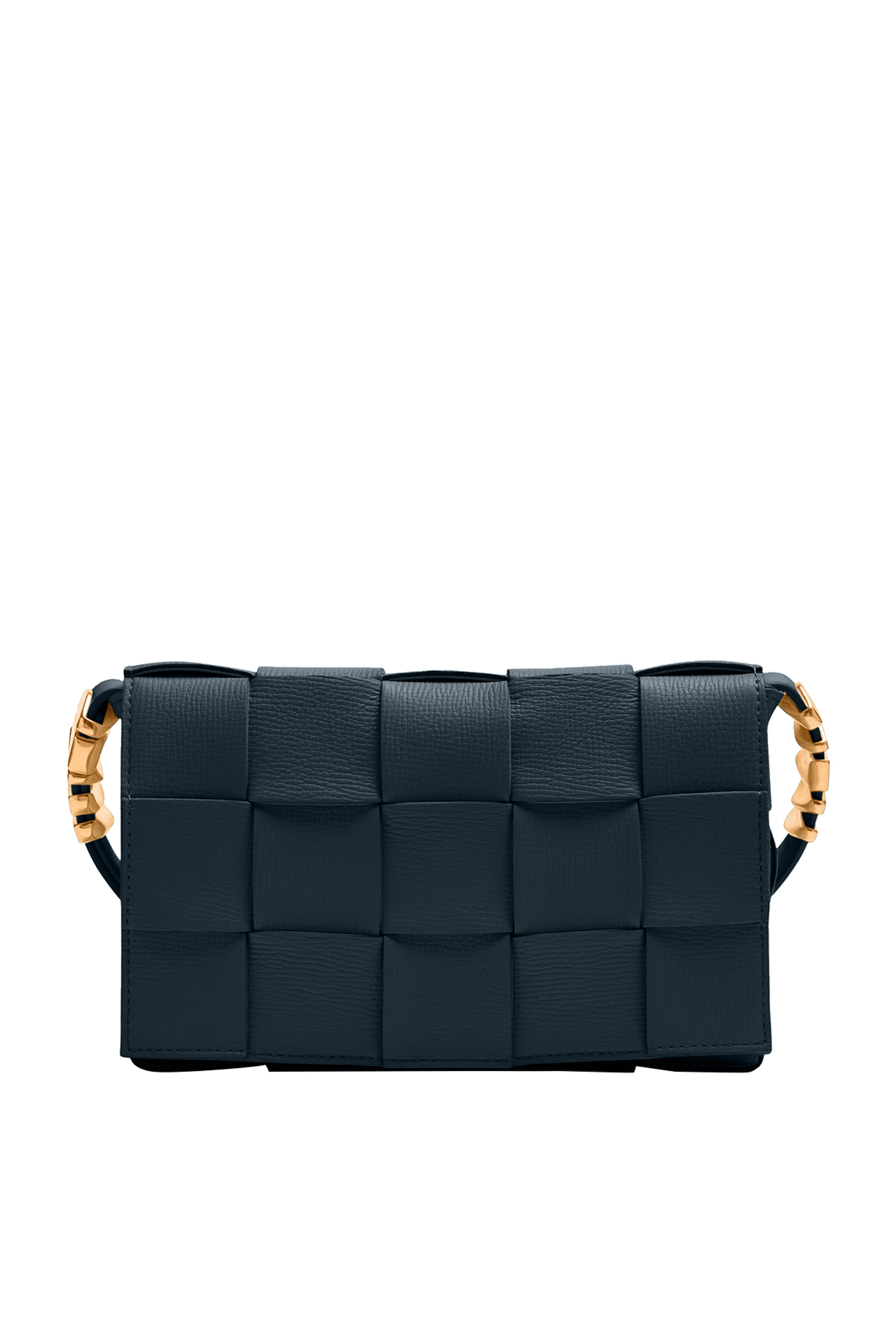 حقيبة كروس بودي كاسيت بتصميم مجدول