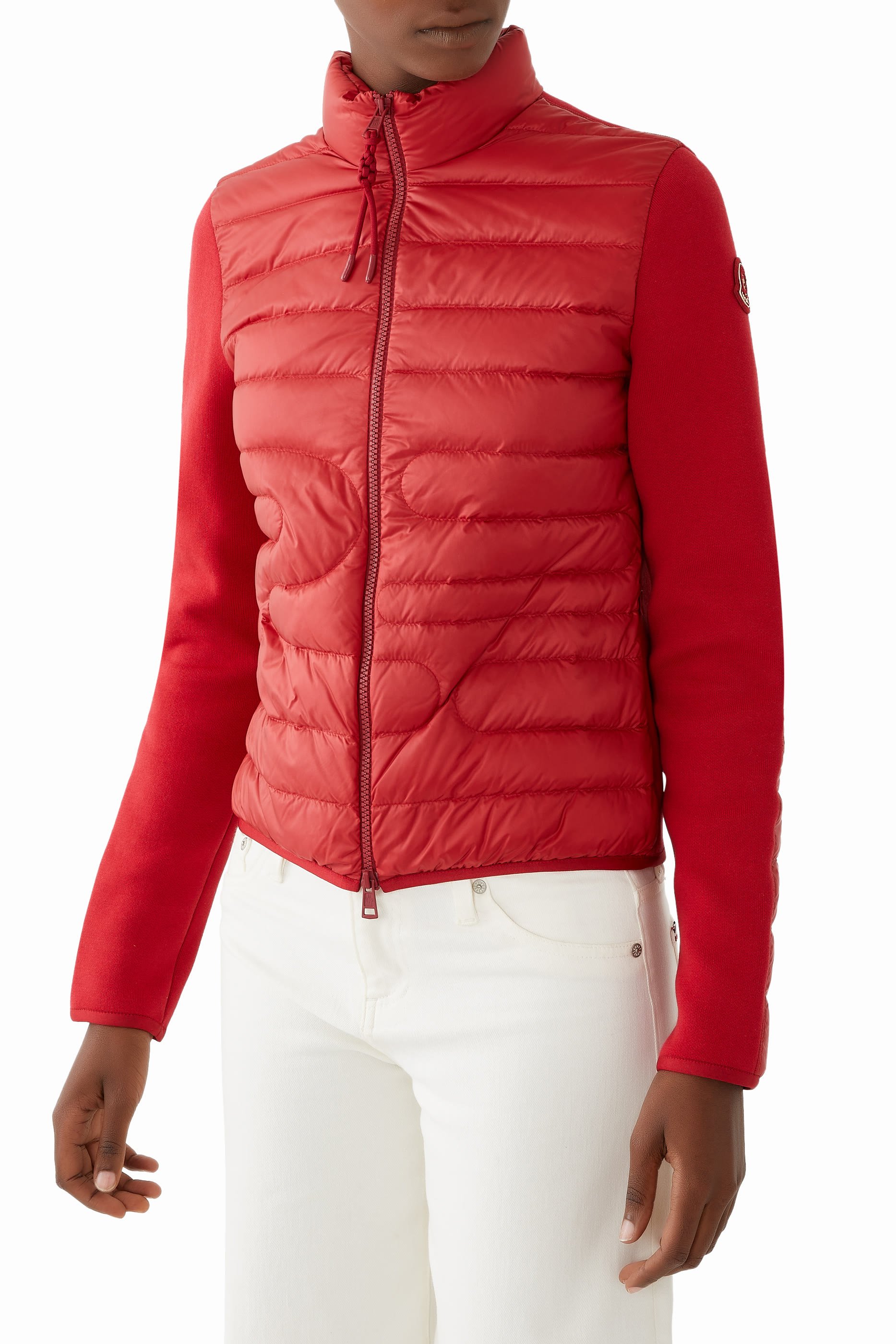 كارديغان جلد مبطن بنقشة جلد ثعبان