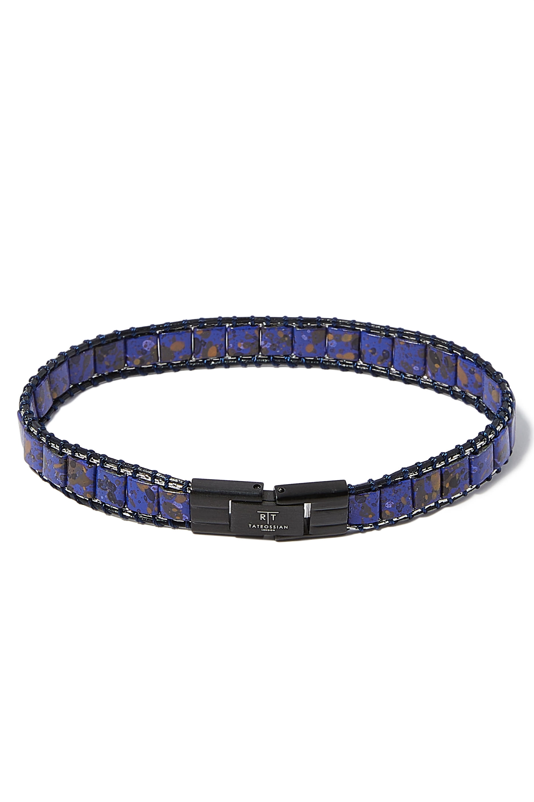 سوار موزاييك مرصع بخرز زجاجي