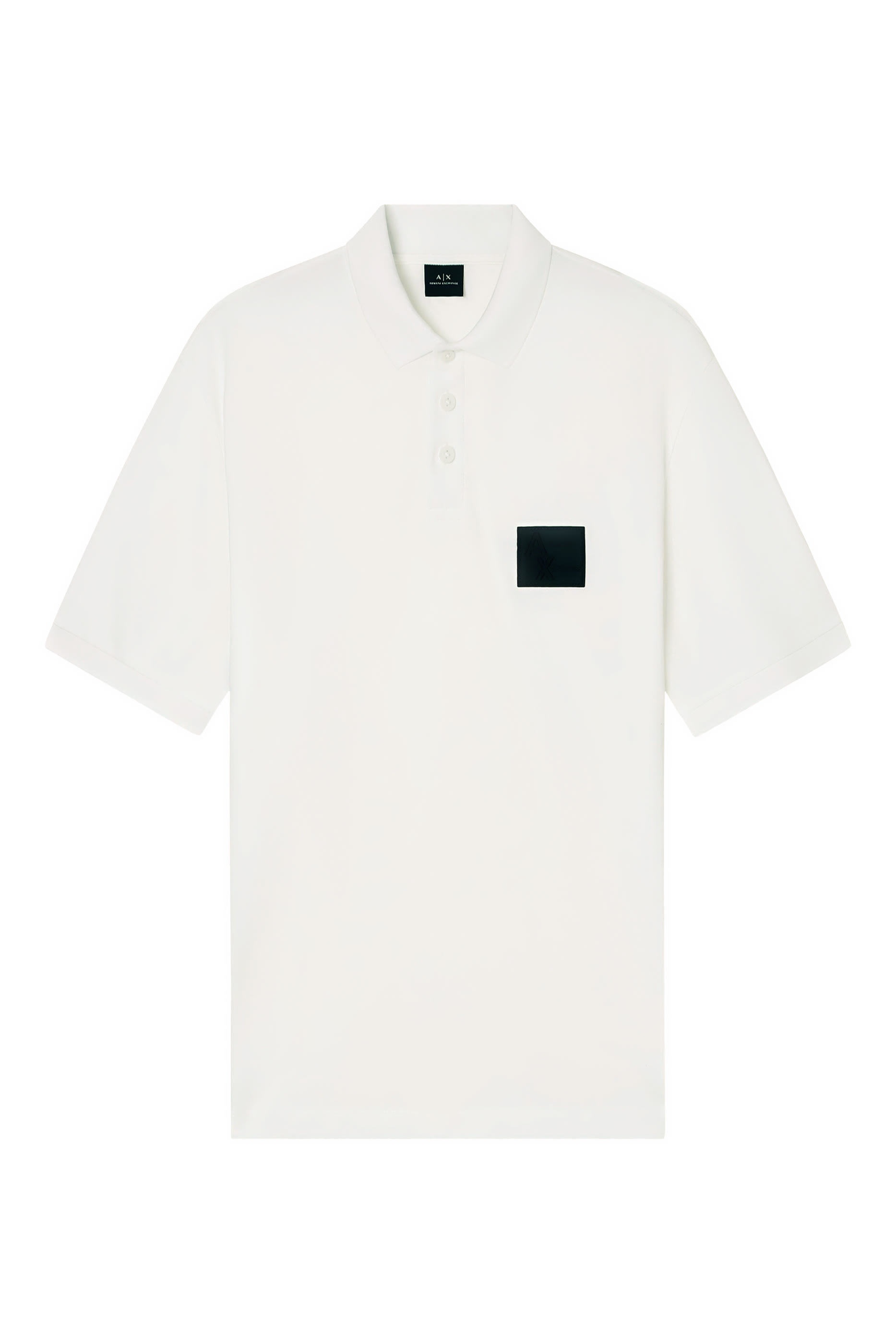 Logo Patch Polo Shirt