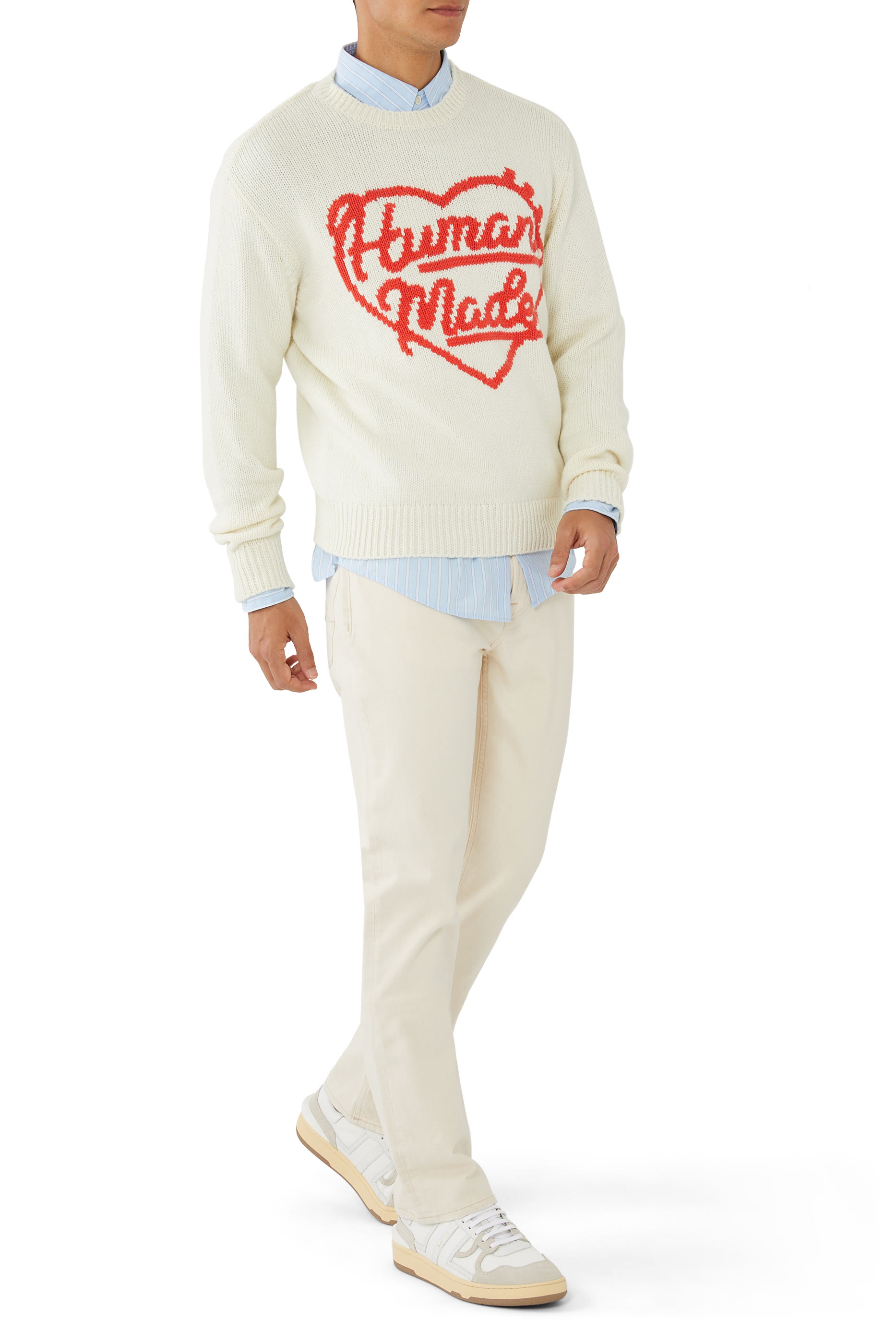 كنزة نسيج ثقيل