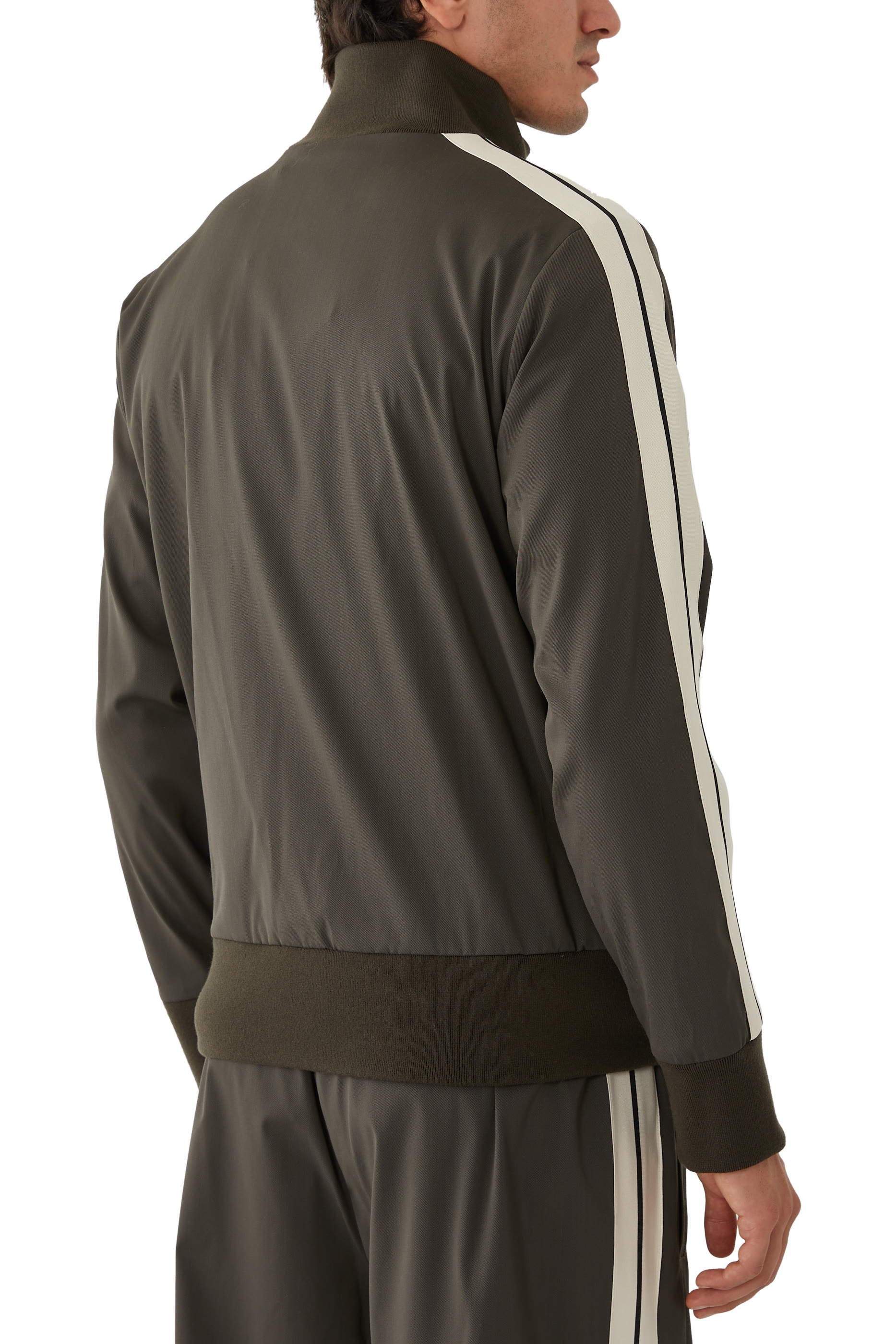 جاكيت رياضي بشعار الماركة كلاسيكي صوف