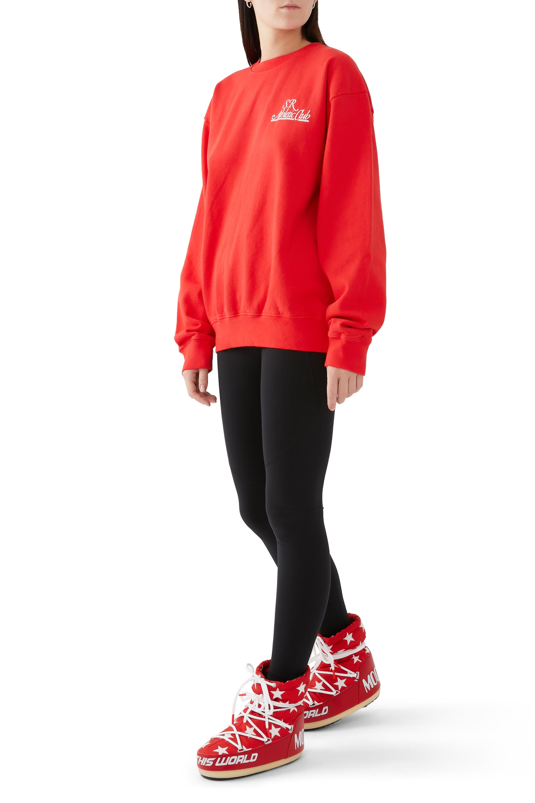 بوت بقصة منخفضة مزين بنجوم