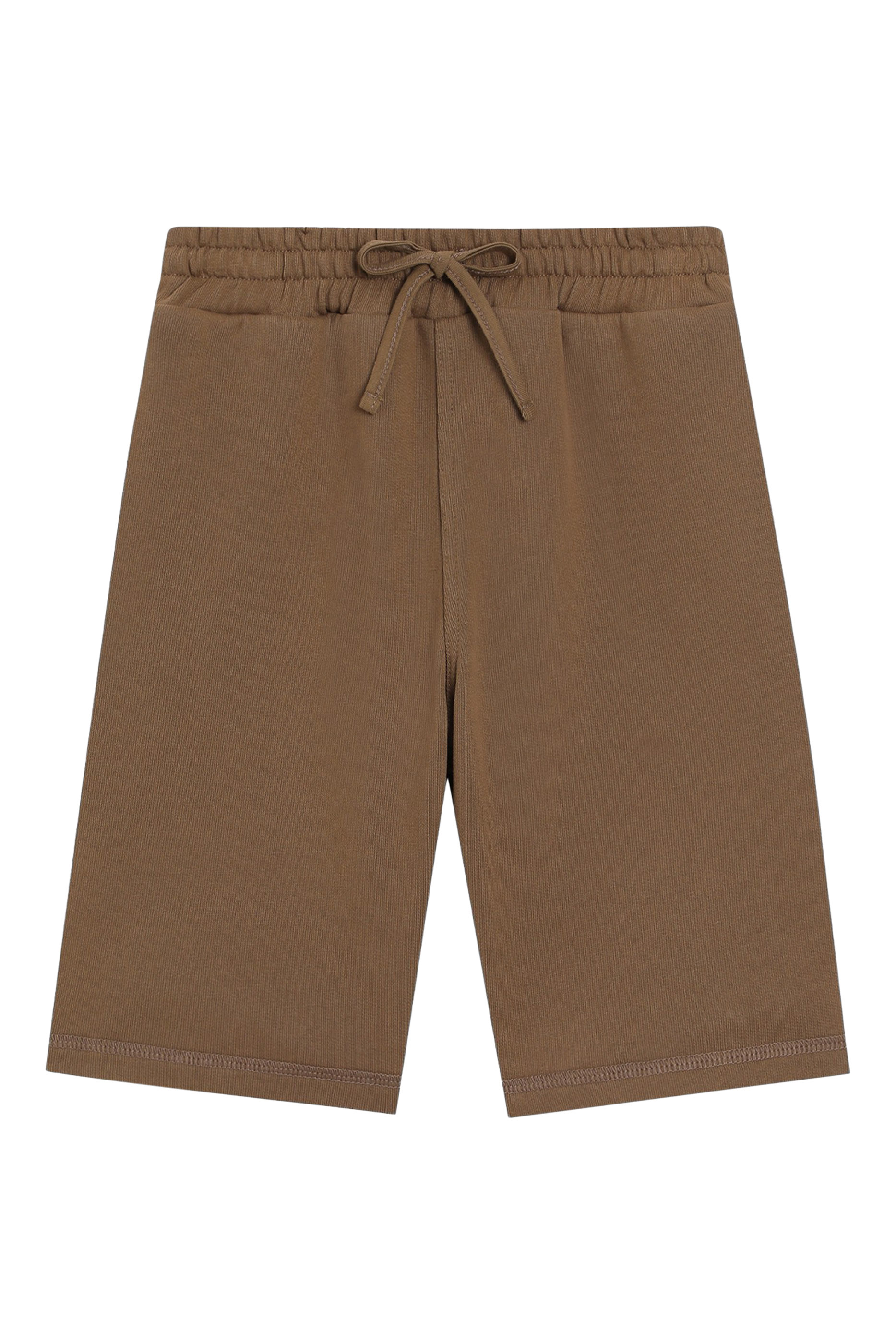 شورت رياضي مريح بشعار الماركة للأطفال