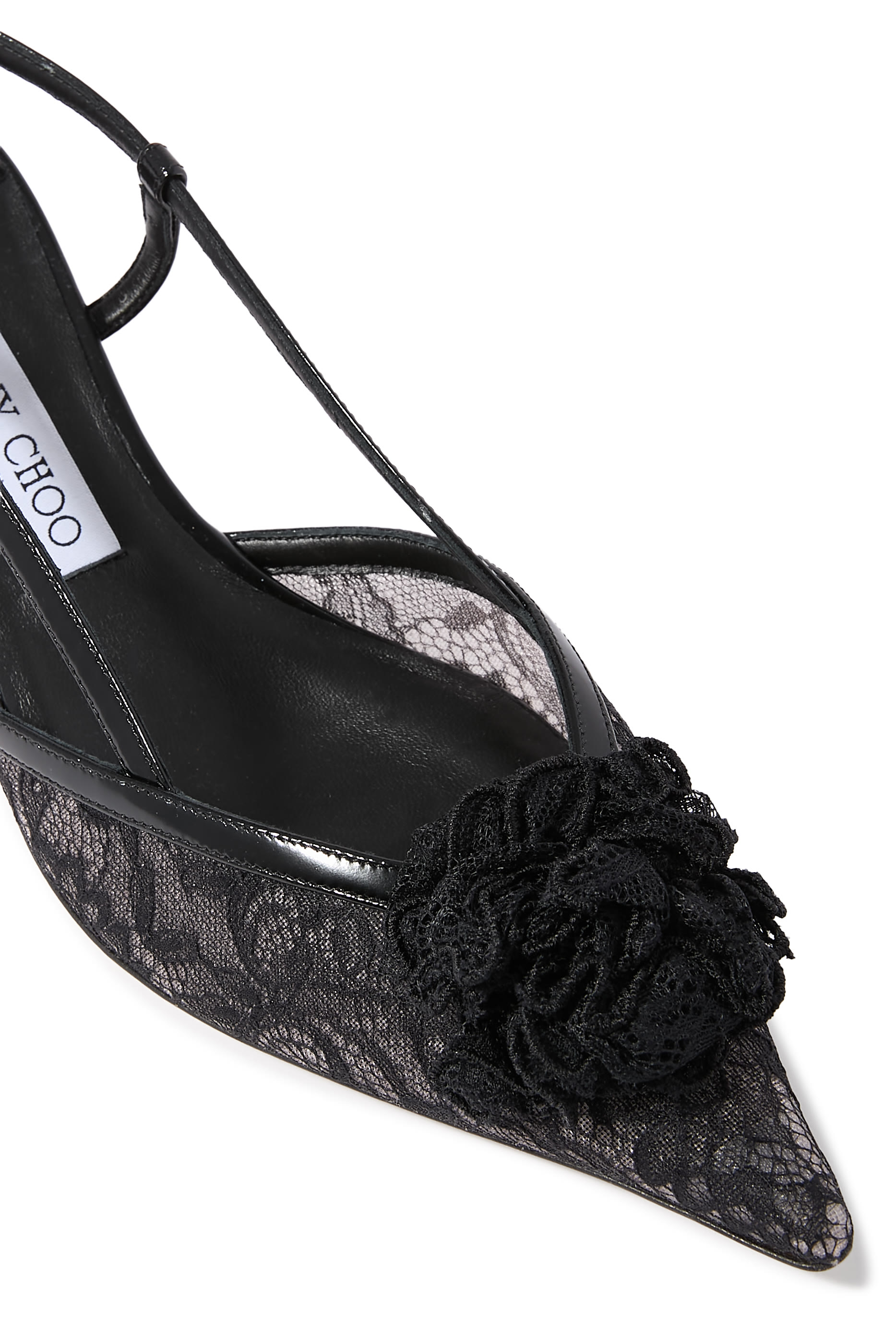 حذاء كلاسيك ميمي بسير خلفي وكعب 50 مم