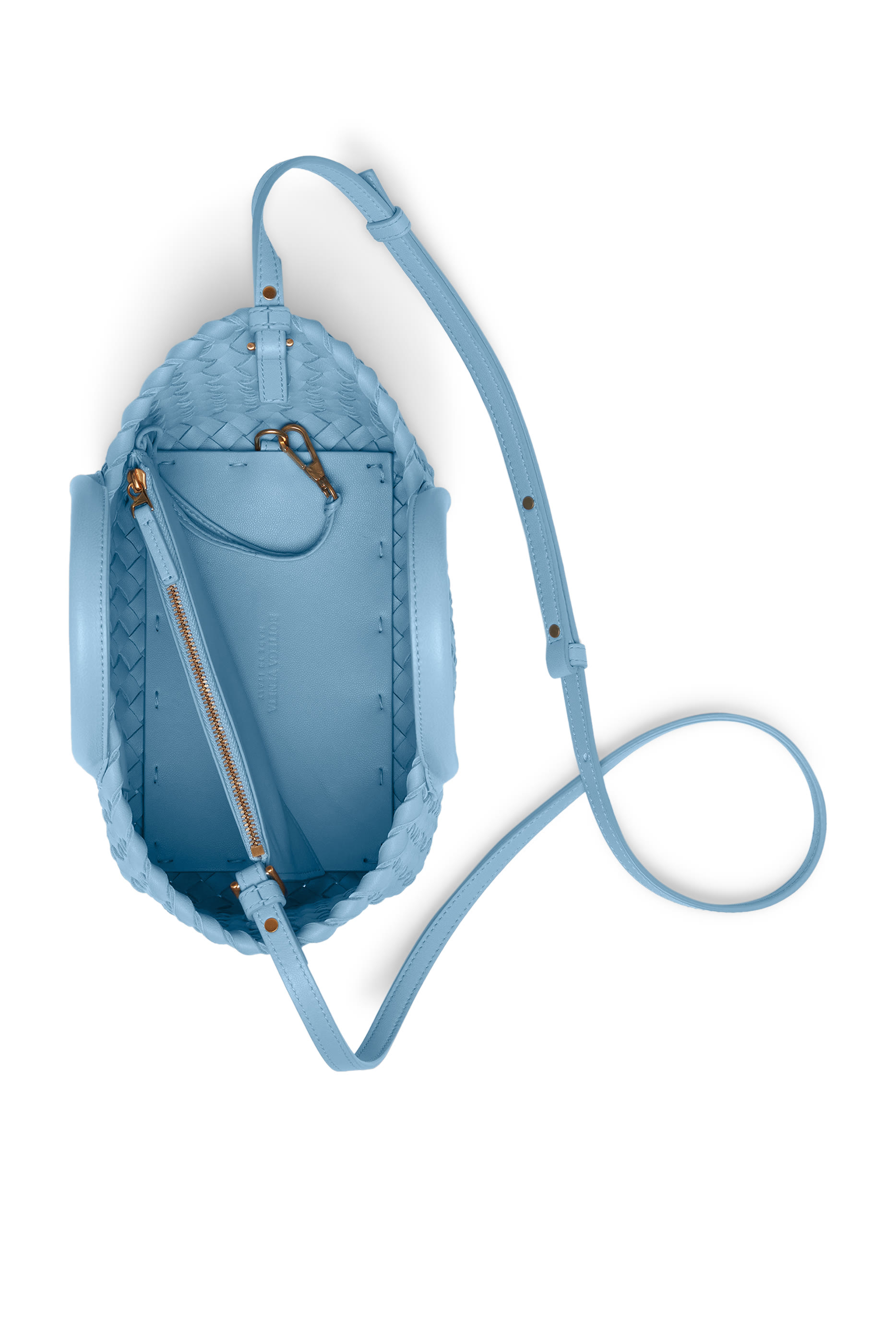 حقيبة يد كابات صغيرة بتصميم مجدول