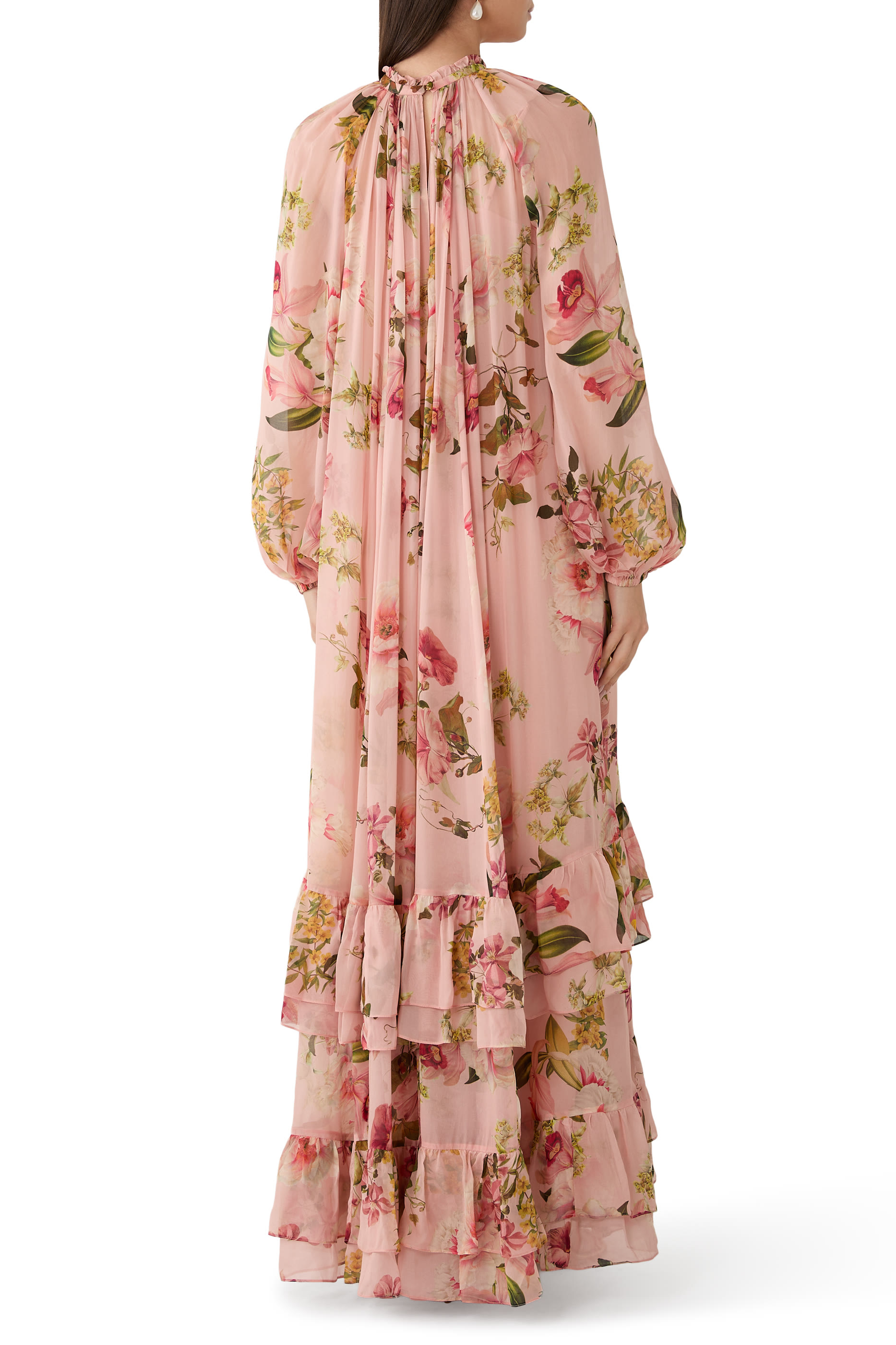 Ruba Gathered Maxi Dress